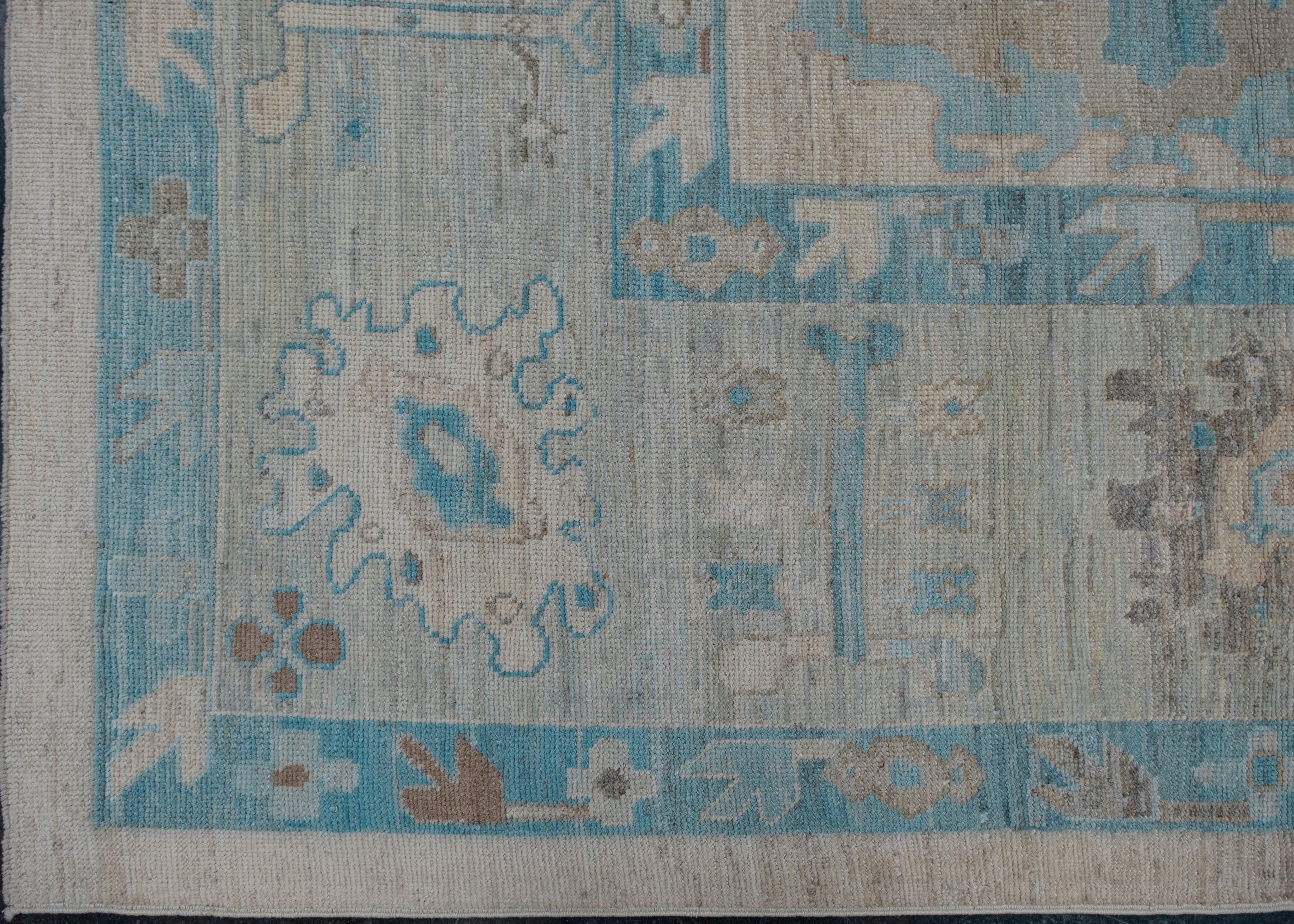 Turkish Oushak Rug 13' x 20'1