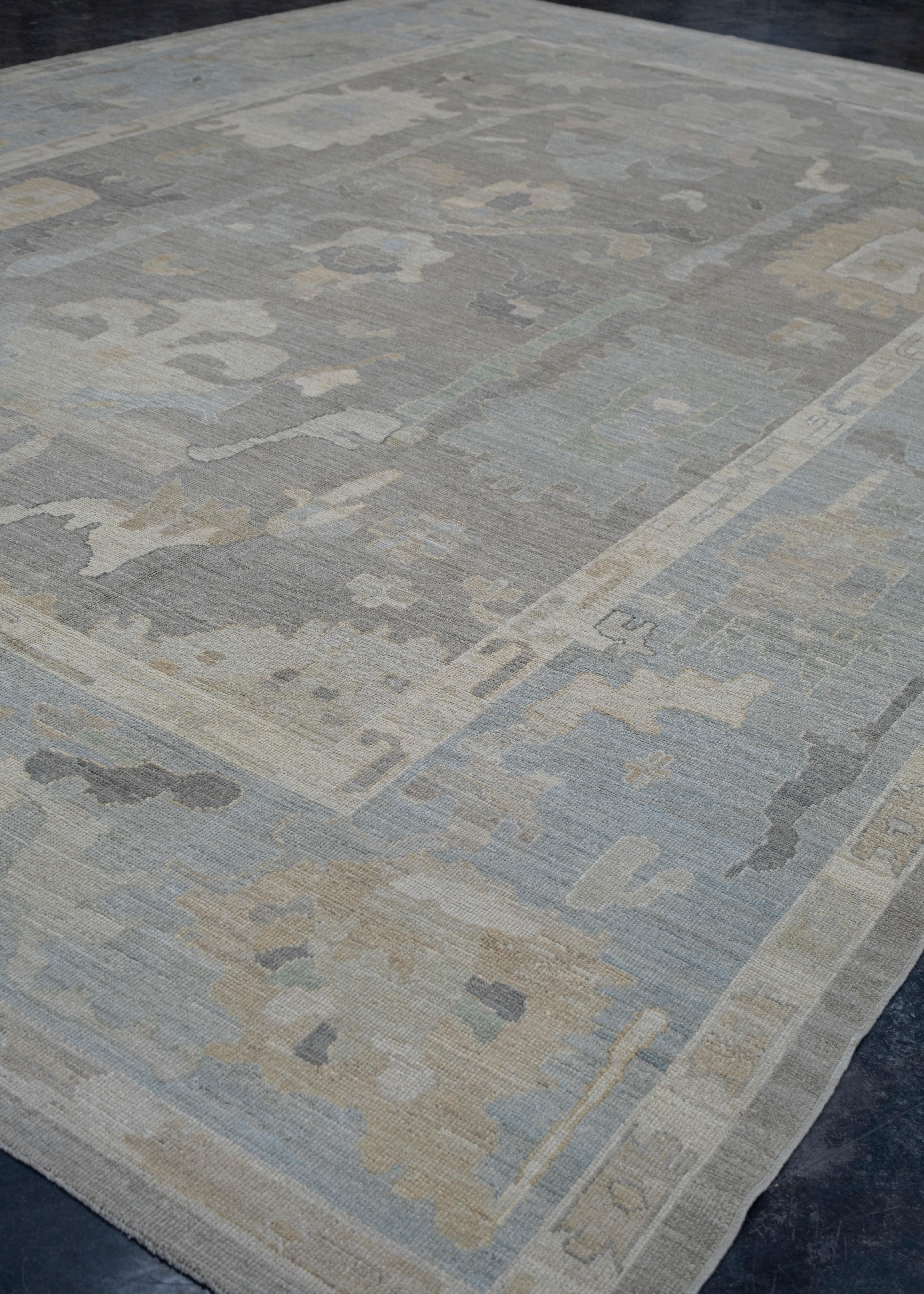 Tapis turc Oushak 13'1