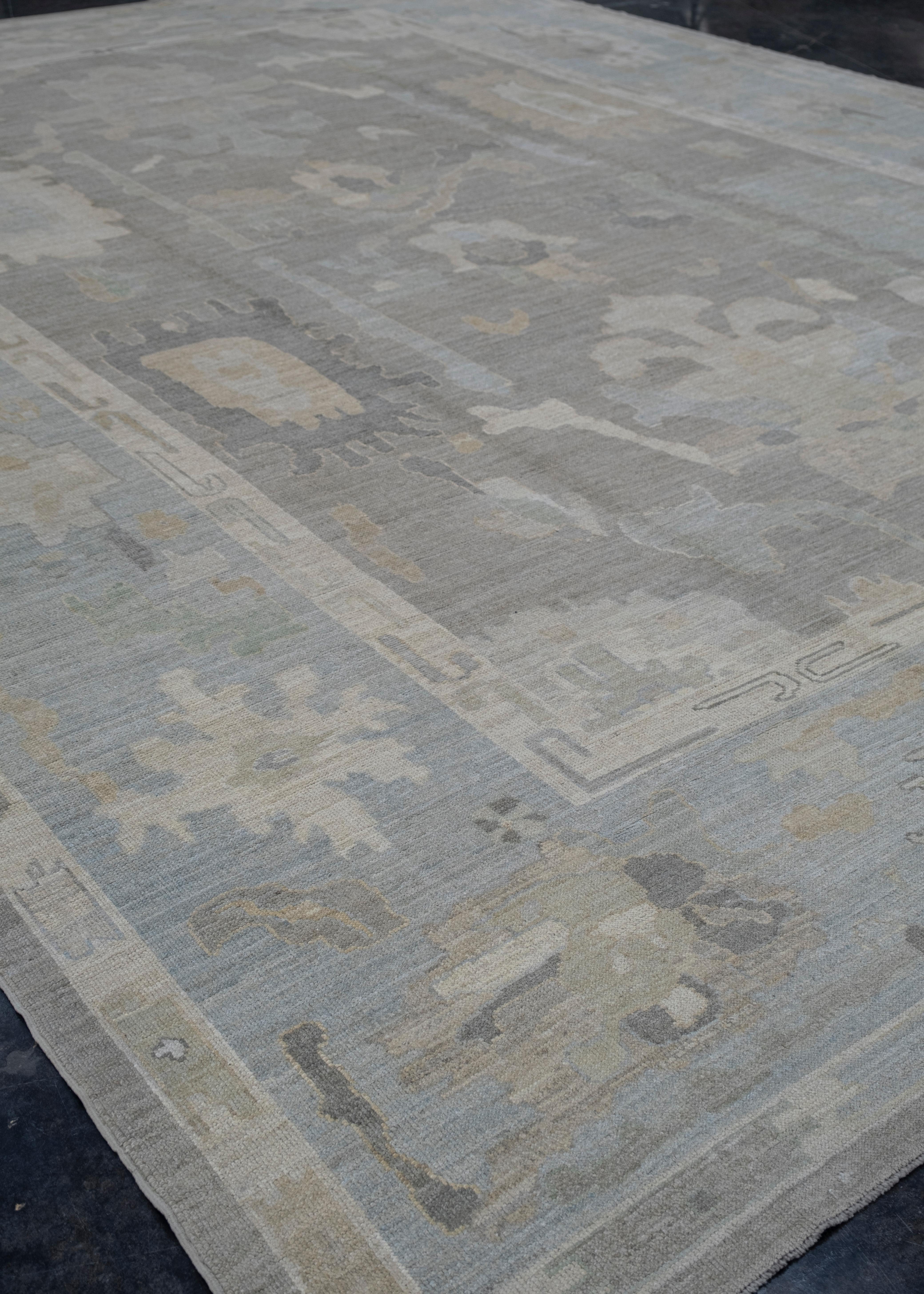 Turc Tapis turc Oushak 13'1