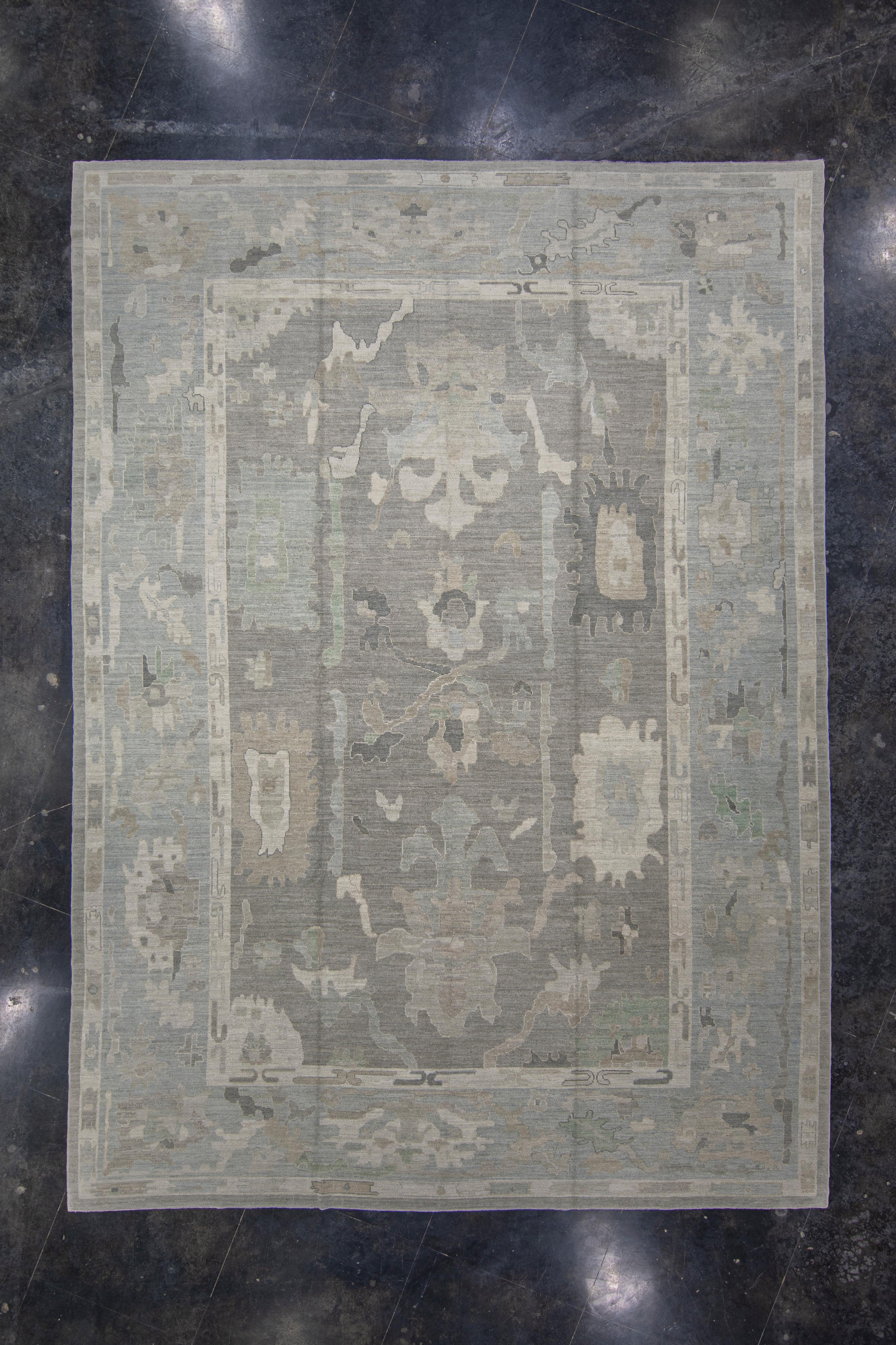 Tapis turc Oushak 13'1