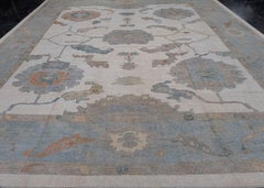 Turkish Oushak Rug 13'10" x 16' #16617