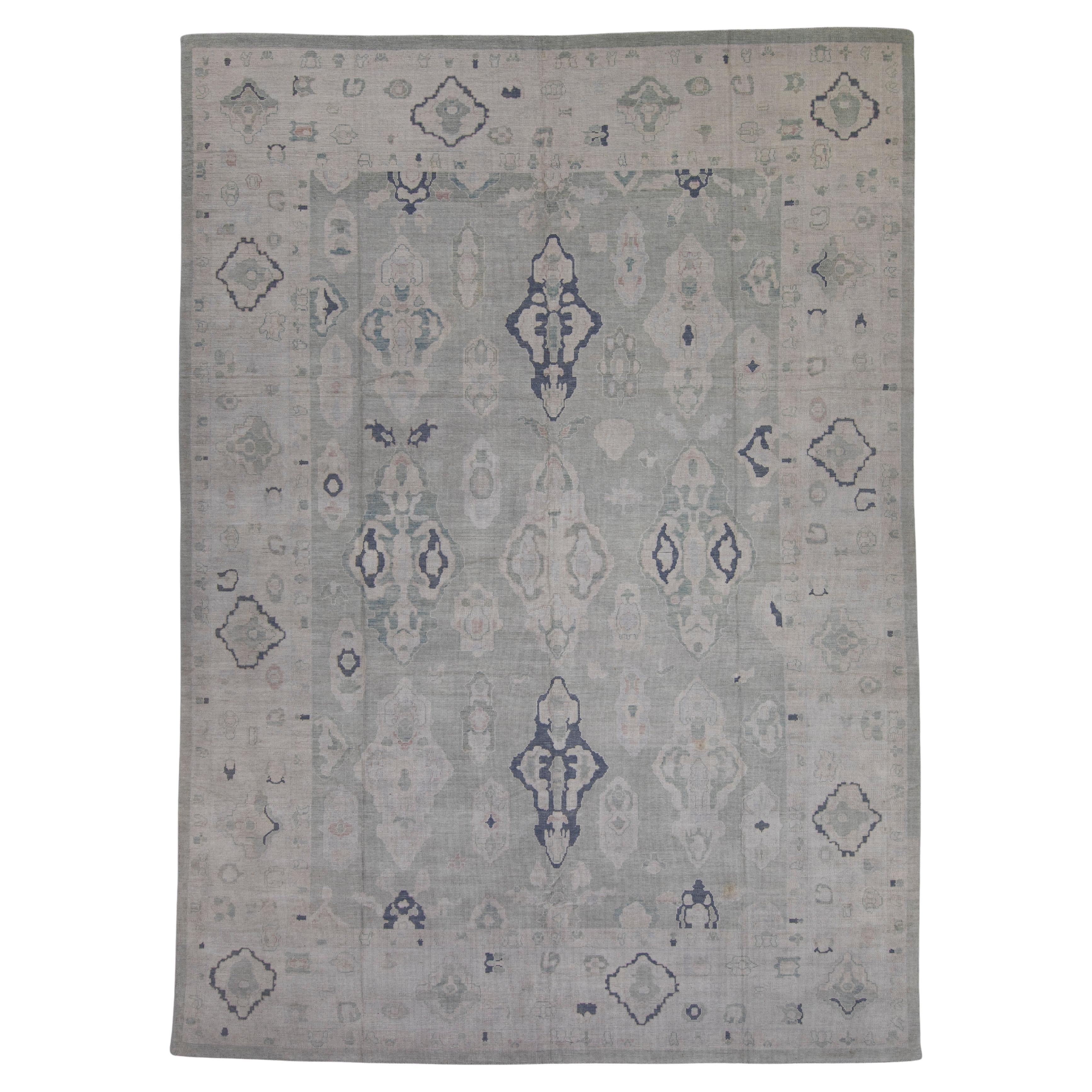 Türkischer Oushak-Teppich 13'3" x 18'6" #16917
