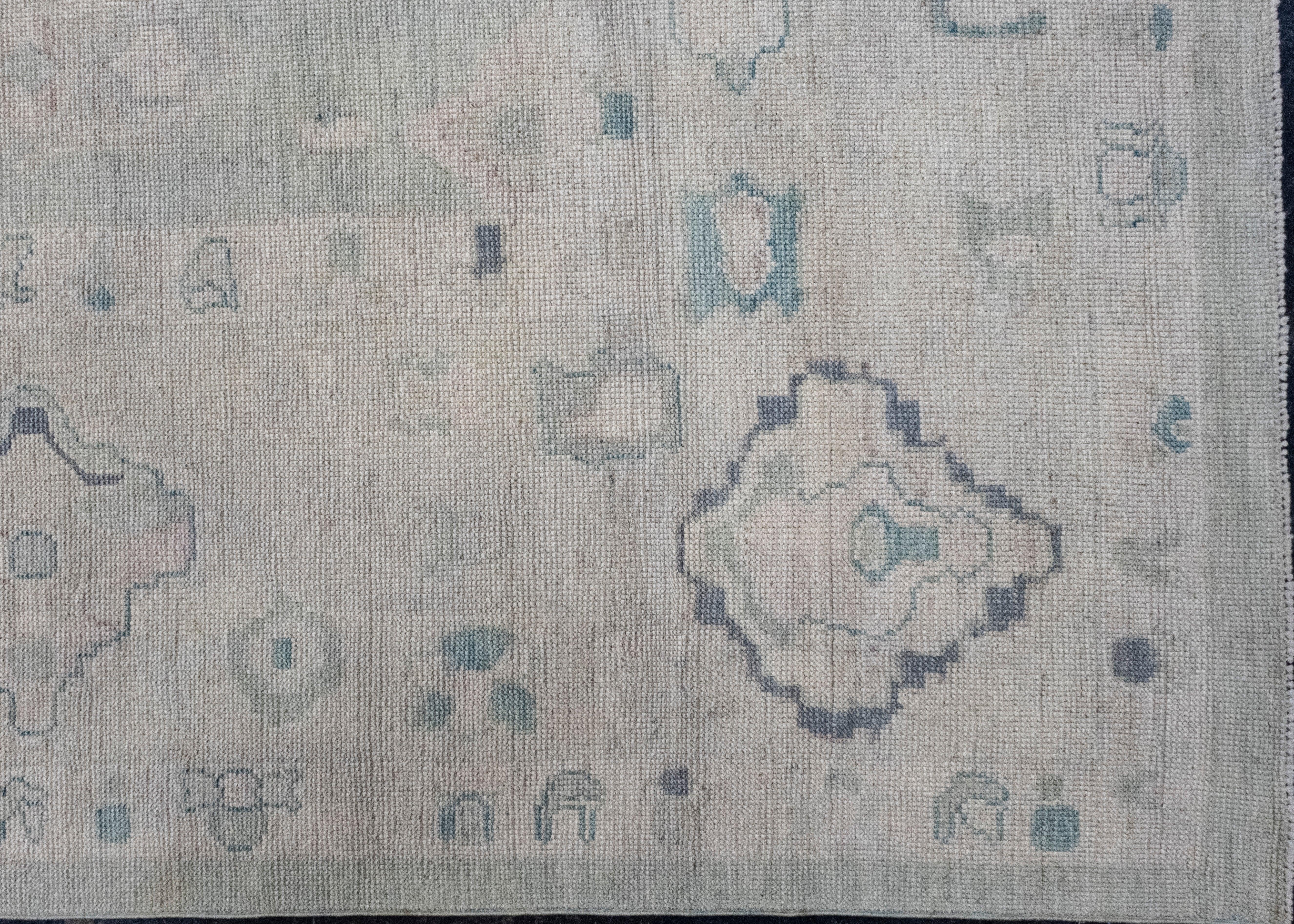 Turkish Oushak Rug 13'6