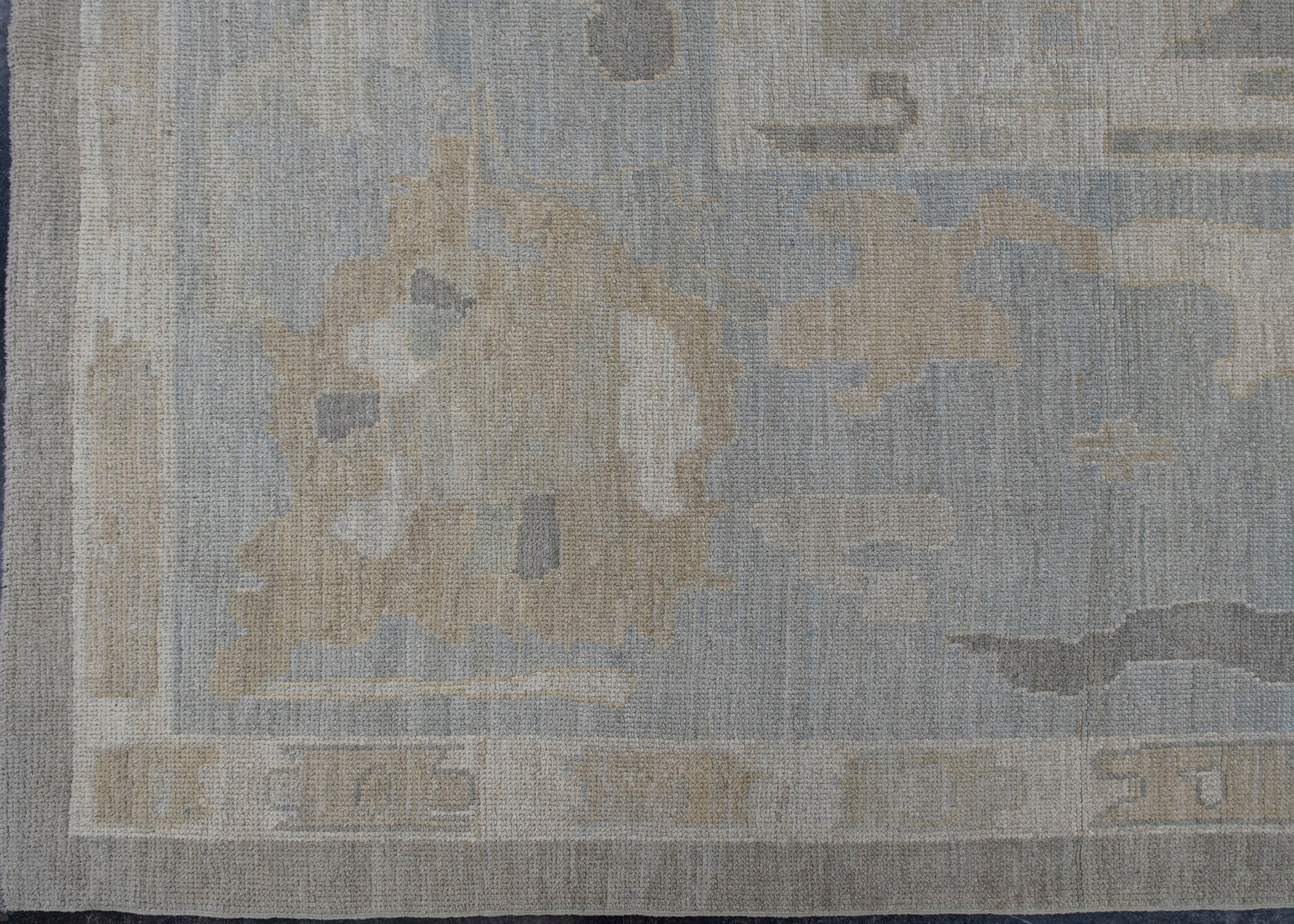 Türkischer Oushak-Teppich 14'1