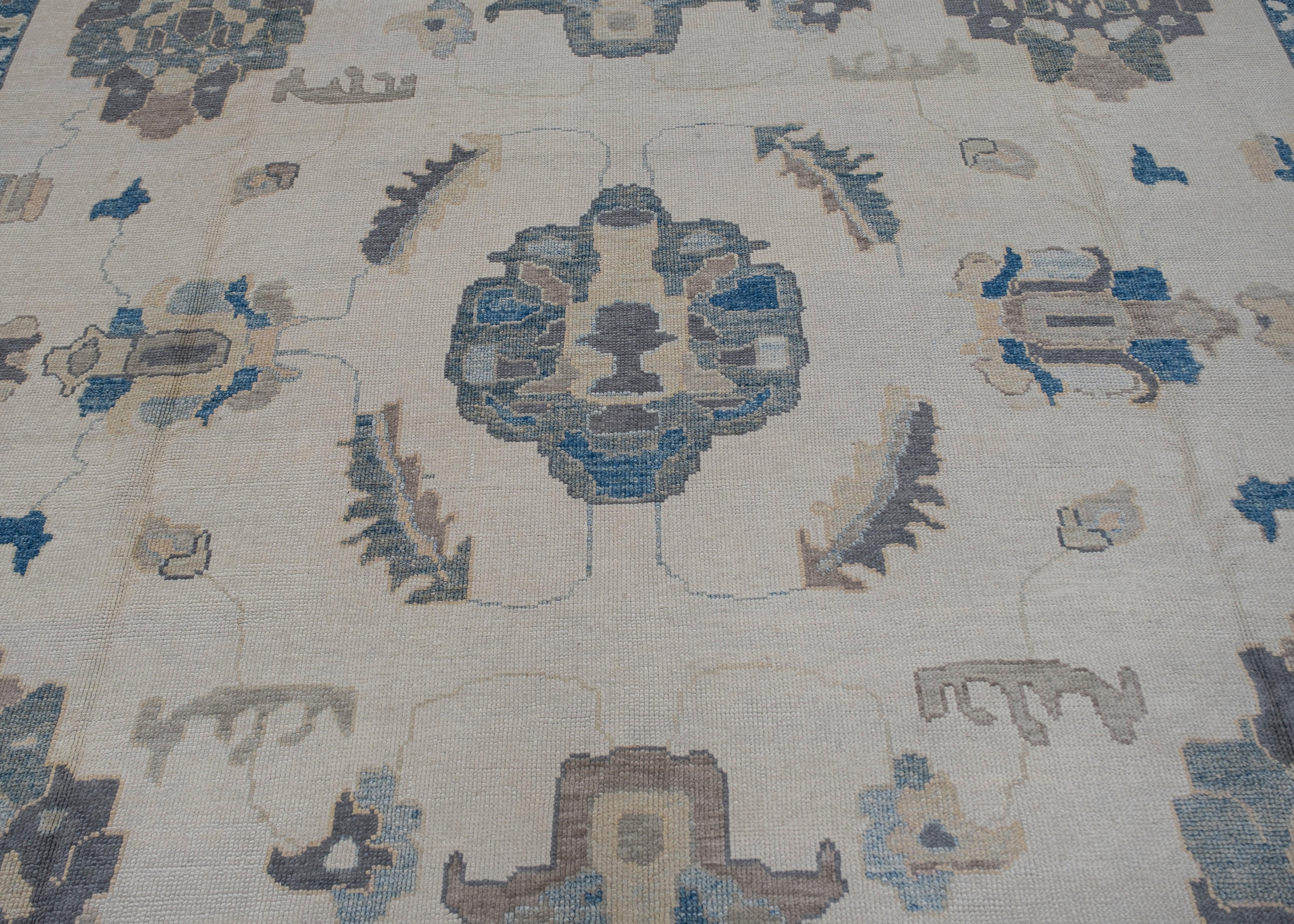 Türkischer Oushak-Teppich 14'2