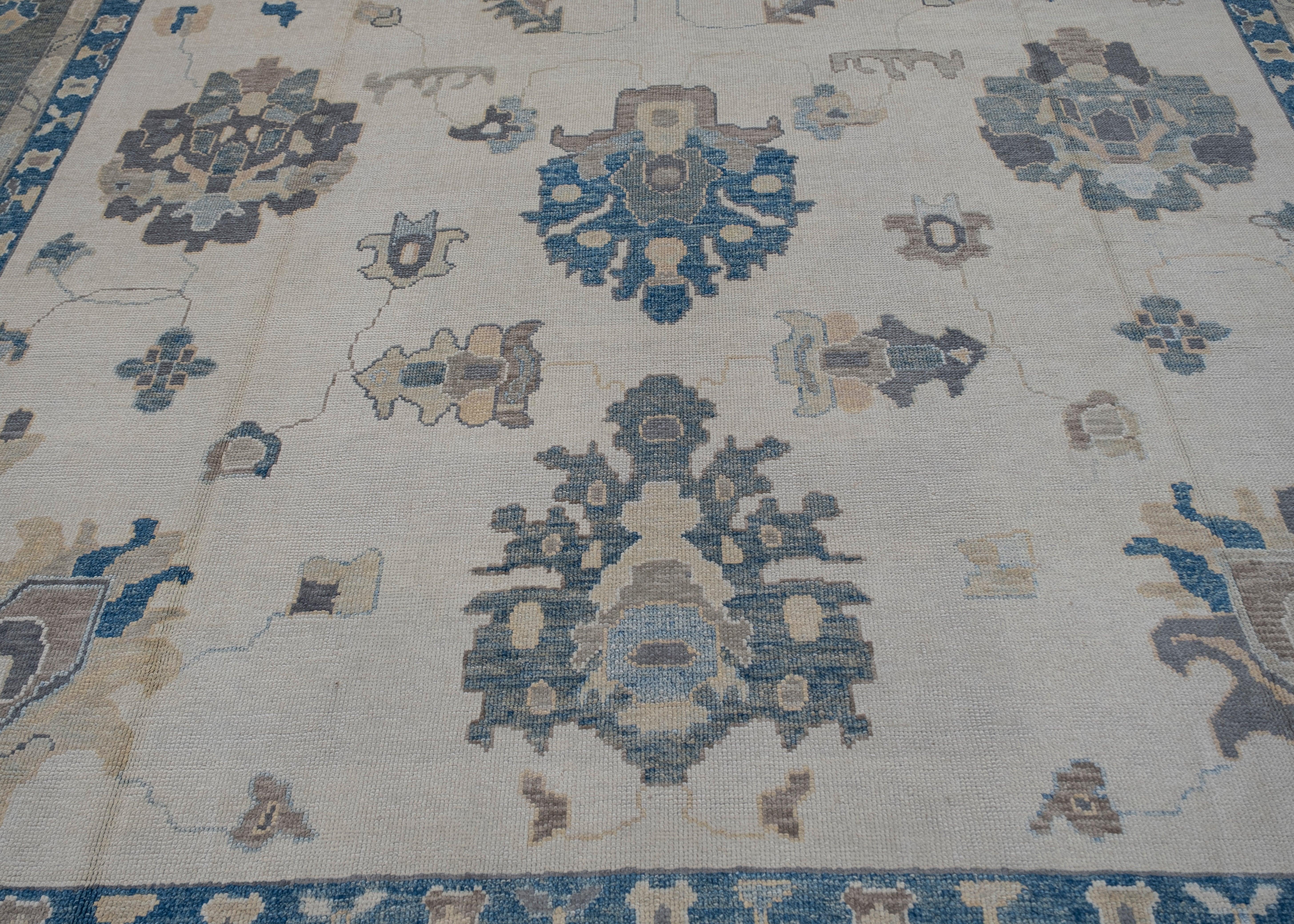 Türkischer Oushak-Teppich 14'2