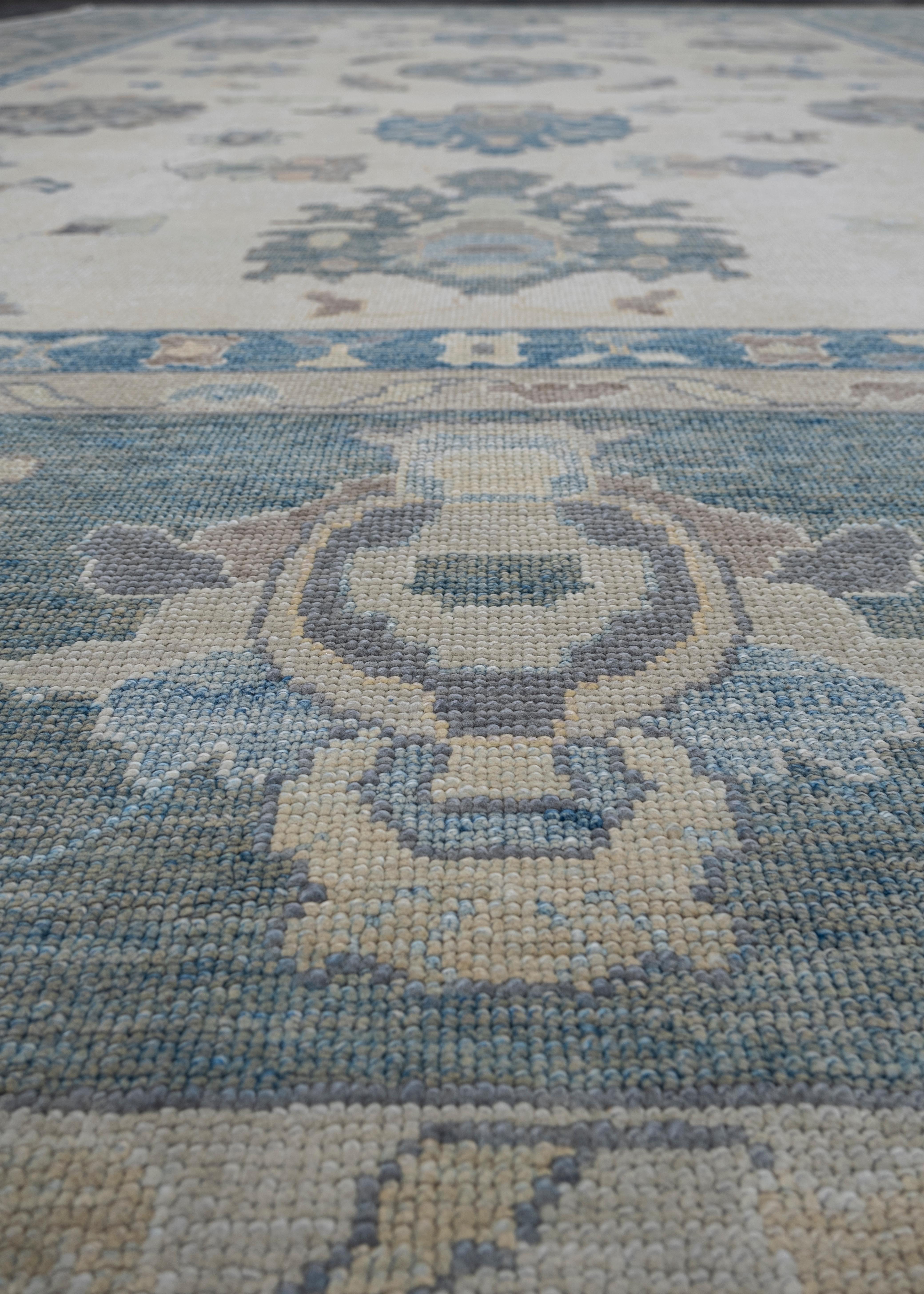 Türkischer Oushak-Teppich 14'2