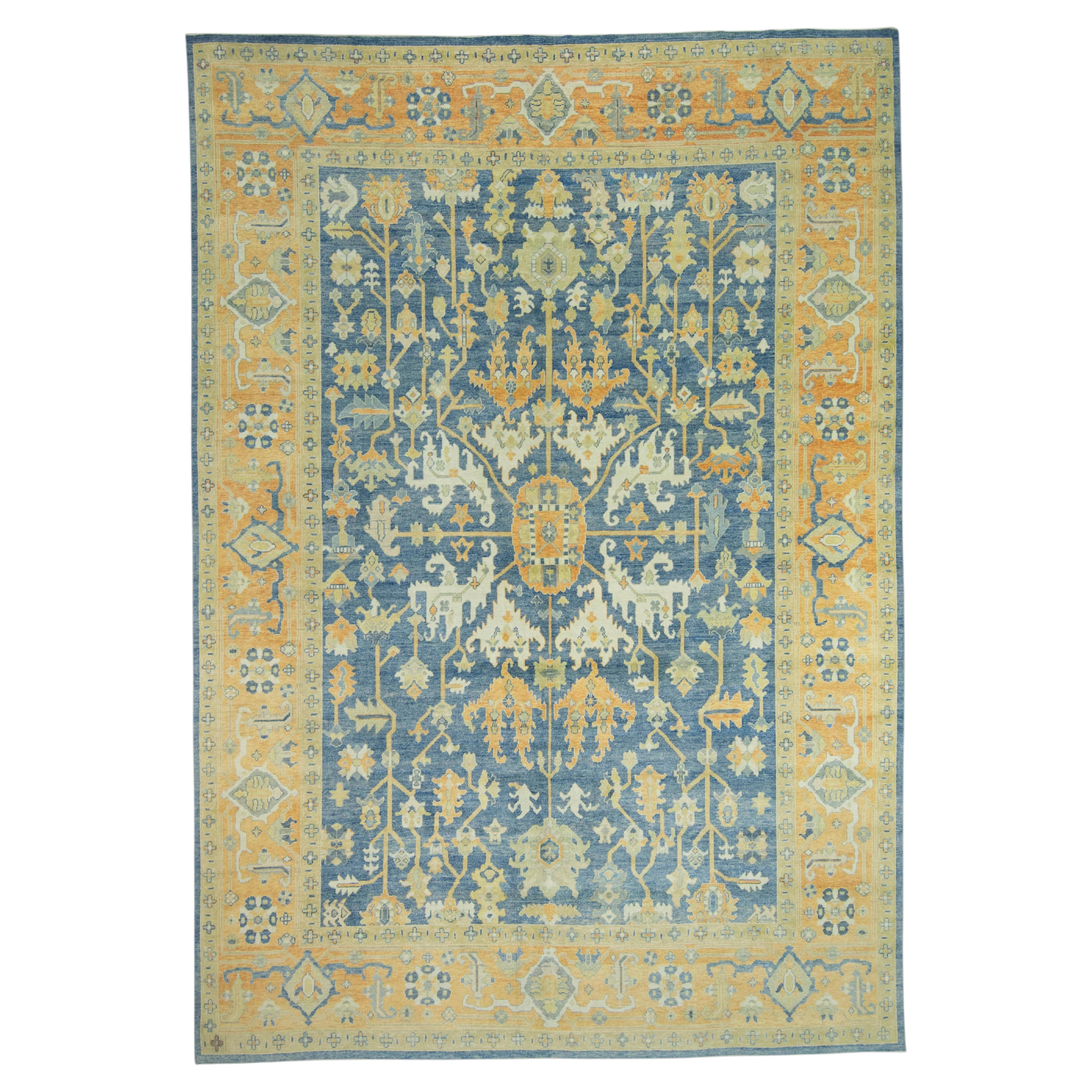 Turkish Oushak Rug 14'2" x 20'4" #18654