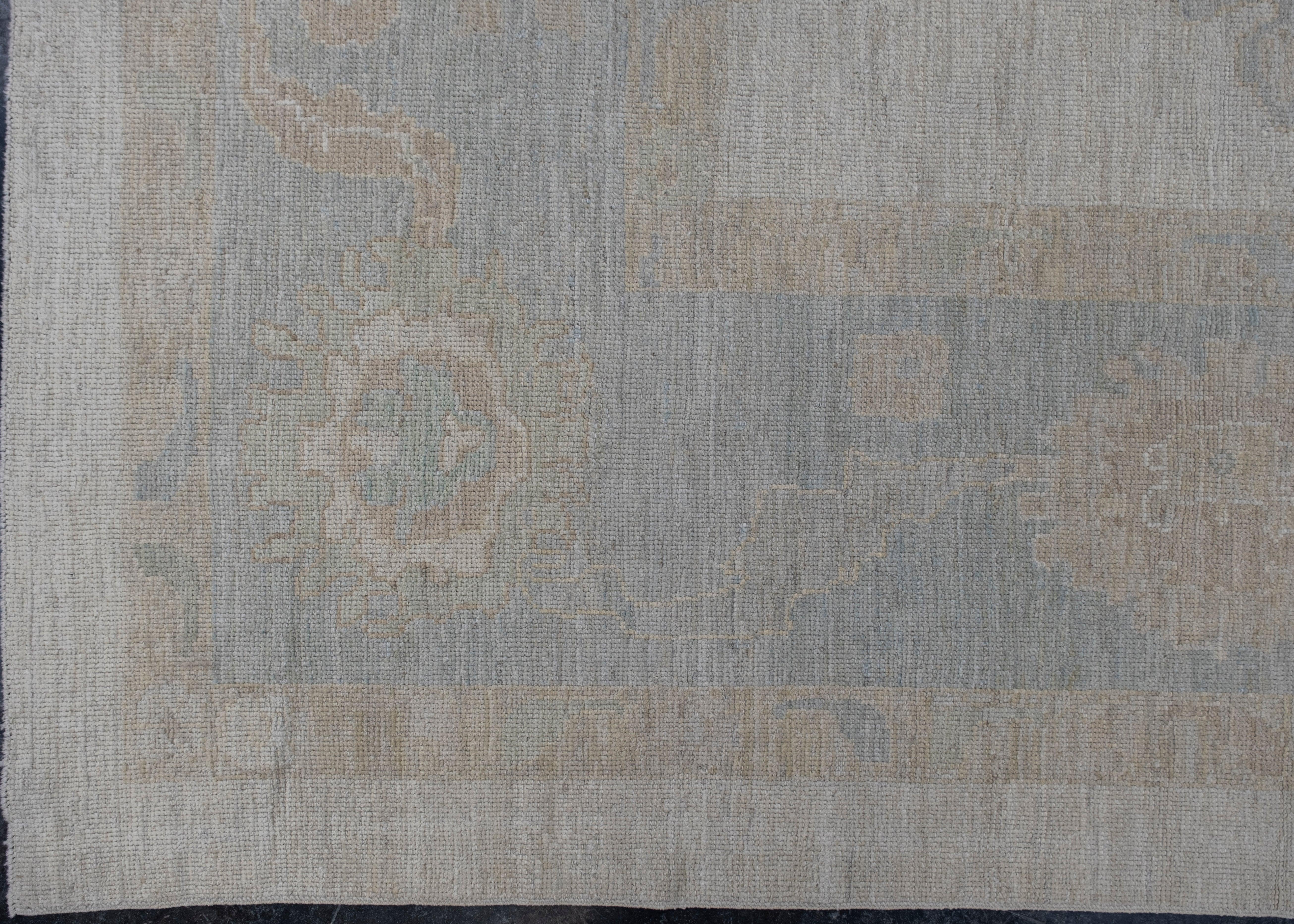 Turkish Oushak Rug 14'3