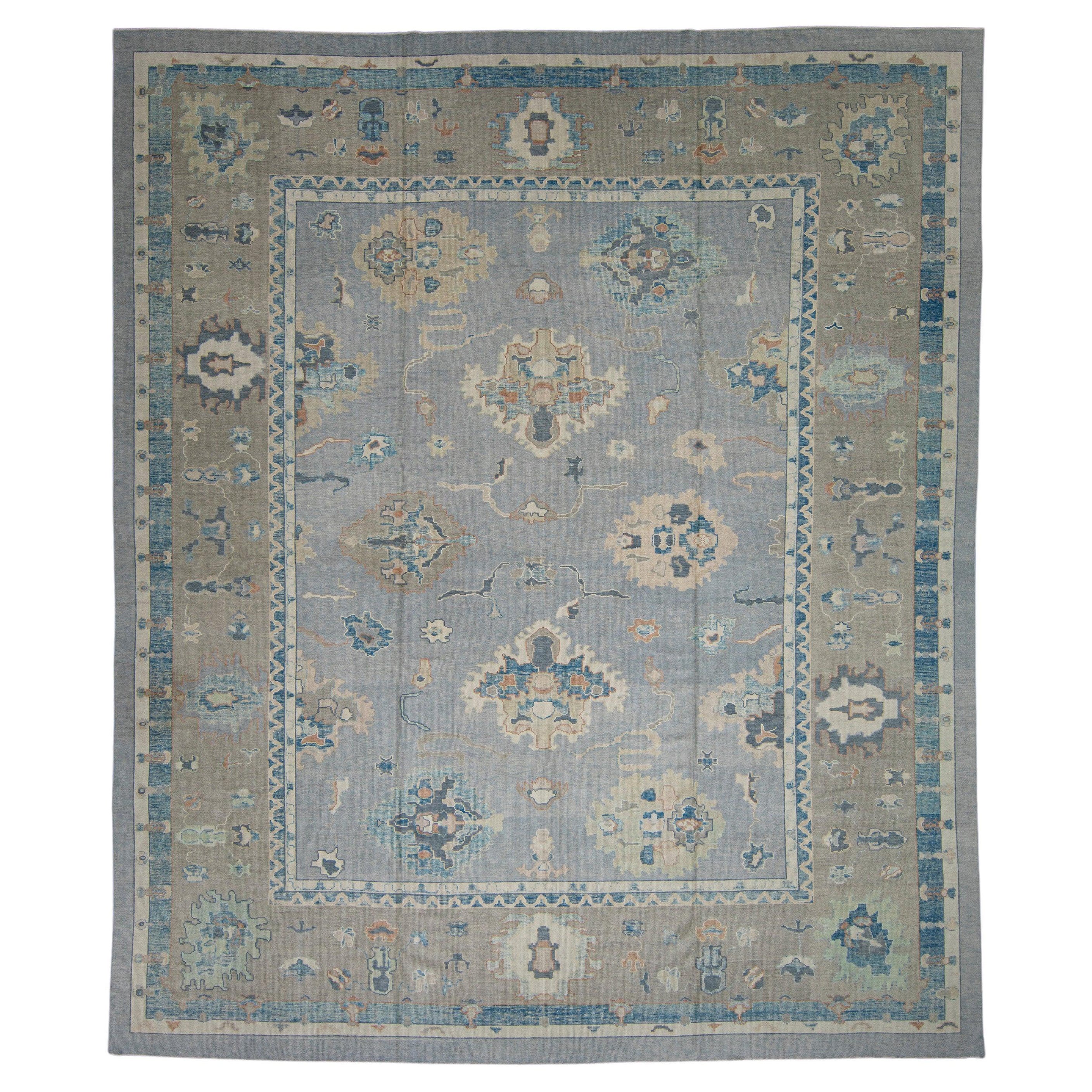 Tappeto Oushak turco 14'4" x 16'10" #7859
