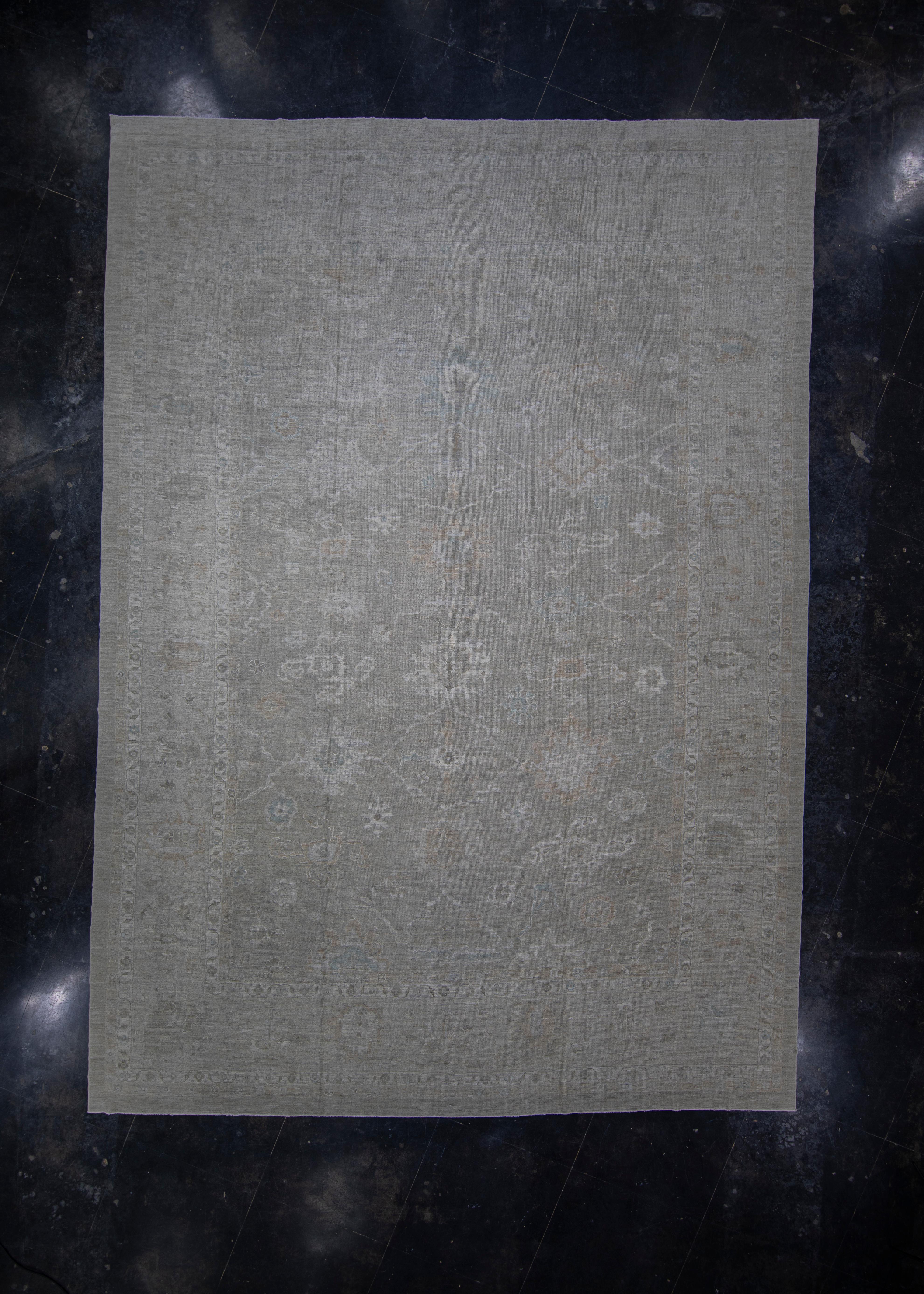 Tapis turc Oushak 15' x 20'11