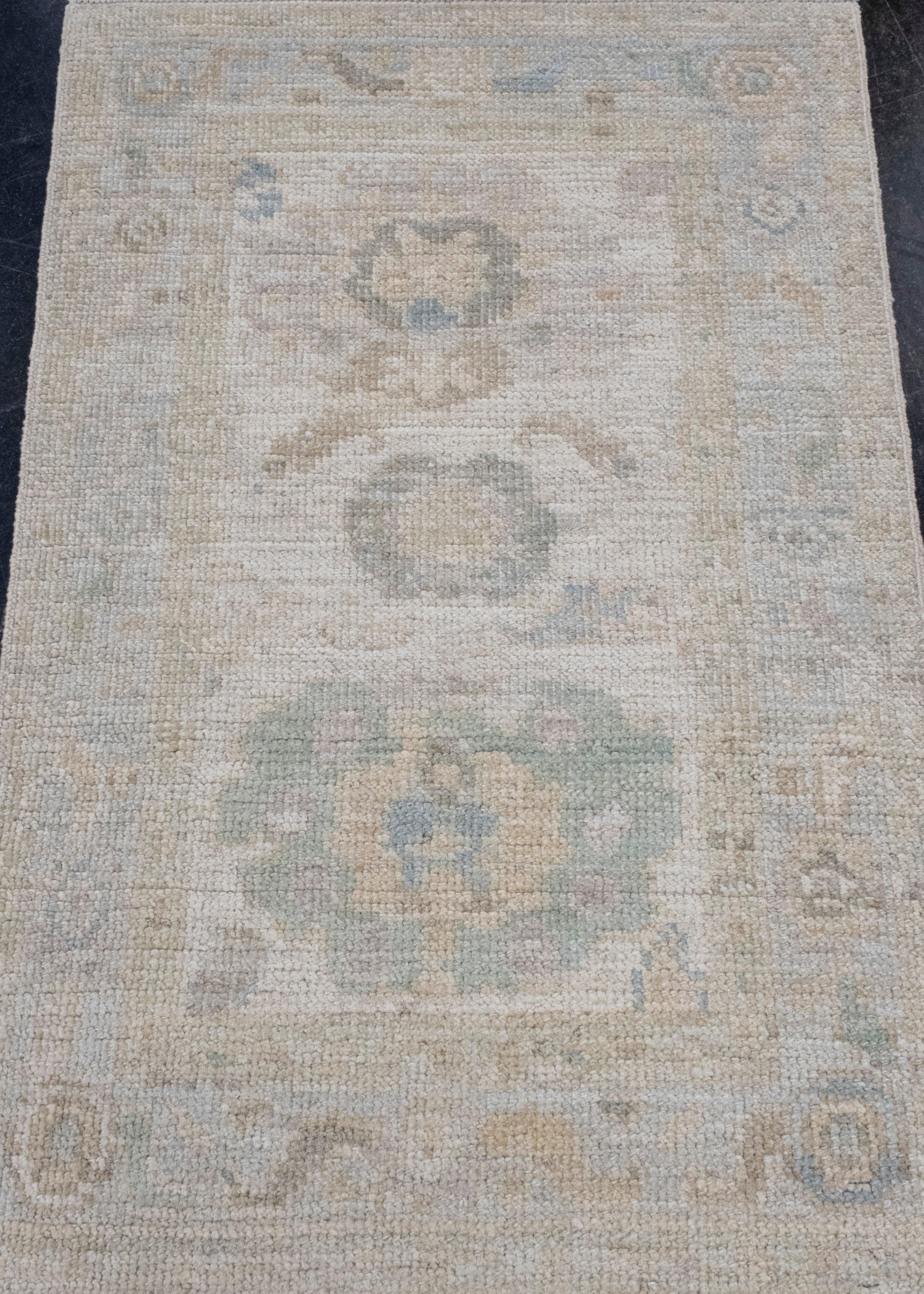 Turkish Oushak Rug 2' x 3' #16370 Explore a curated collection of hallway runners, wool rugs, and handmade masterpieces at , where elegance meets functionality. Elevate your space with a variety of styles to suit every taste. Our items are stunning