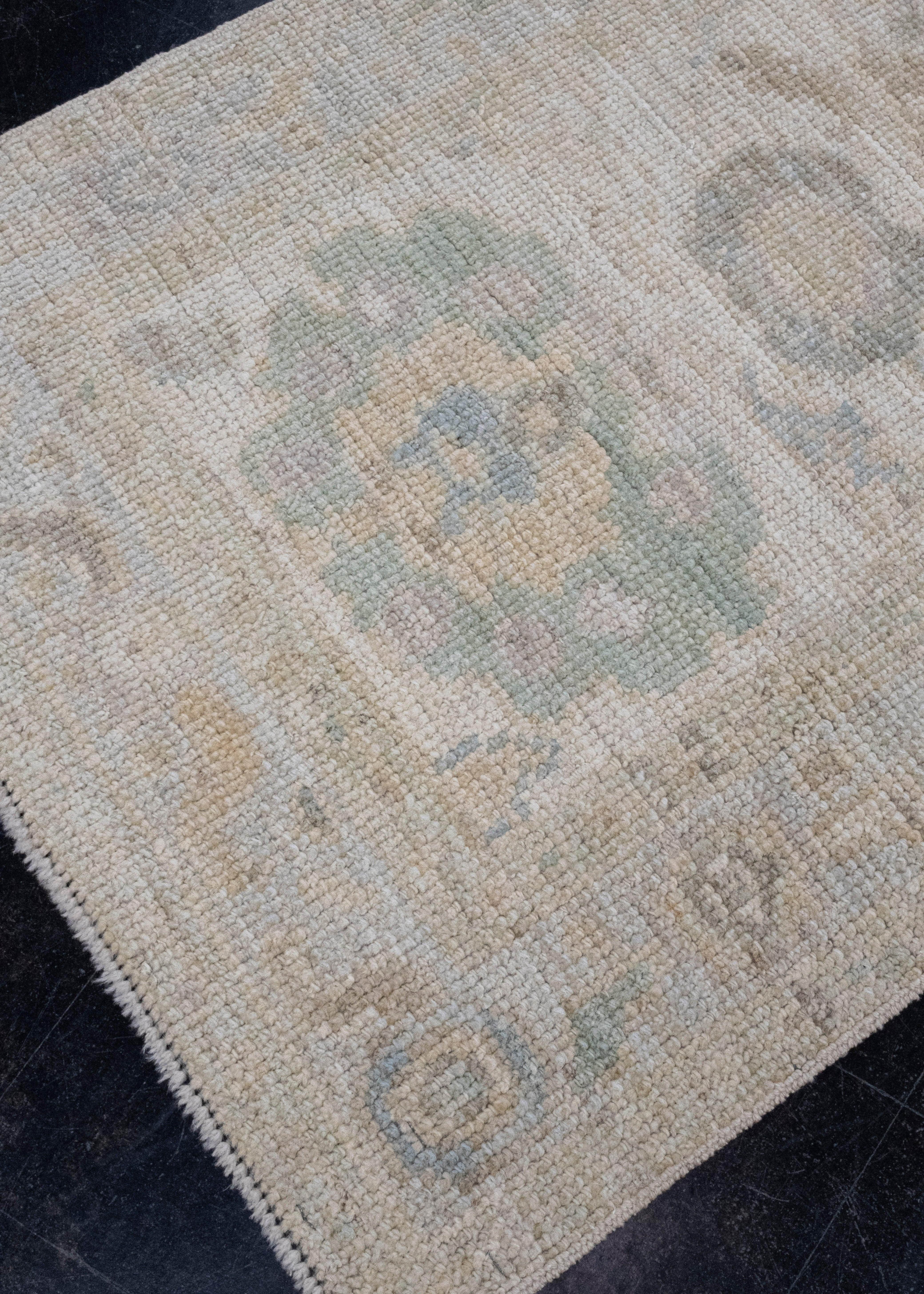 Turkish Oushak Rug 2' x 3' #16370 In New Condition For Sale In Houston, TX