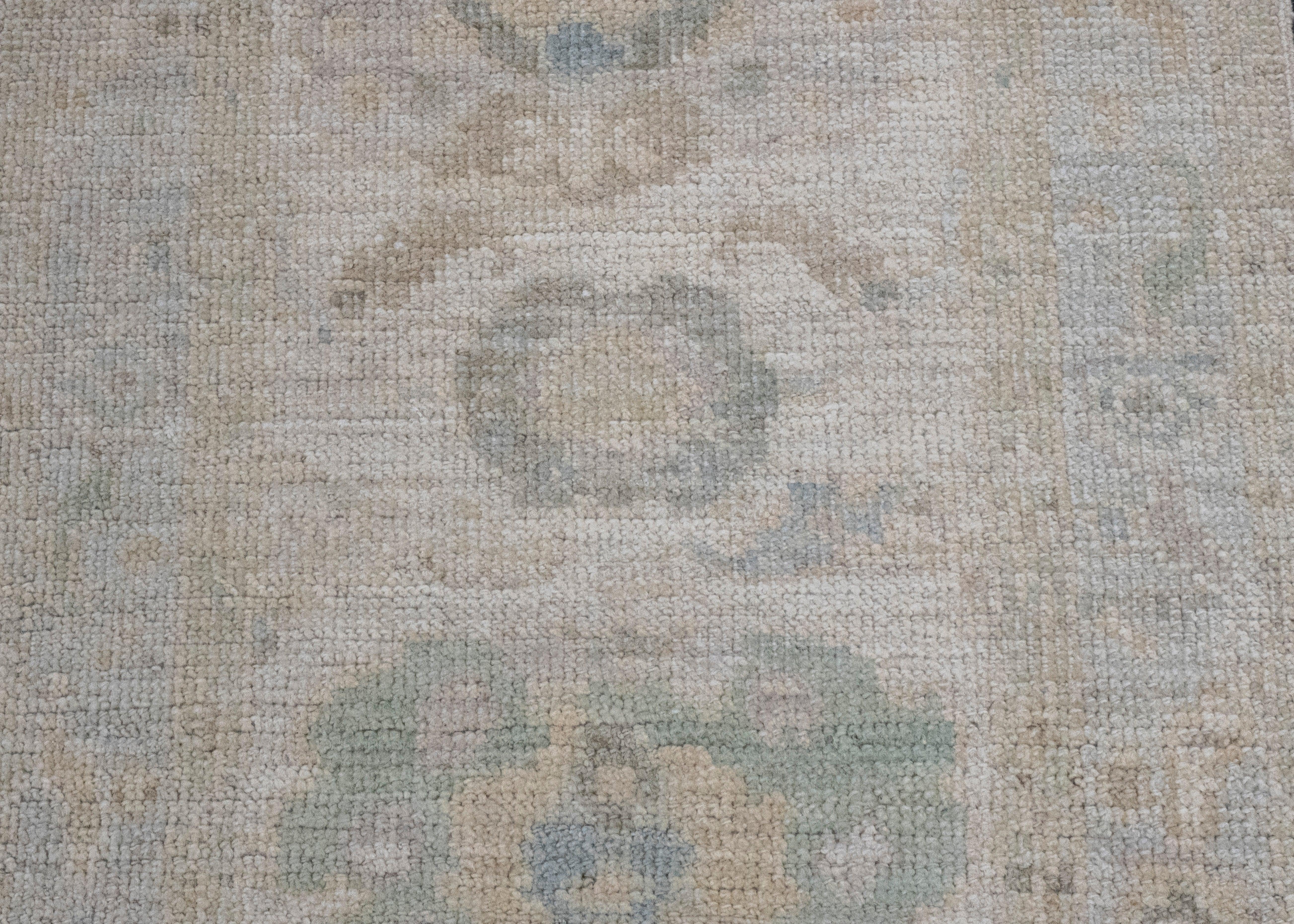 Contemporary Turkish Oushak Rug 2' x 3' #16370 For Sale