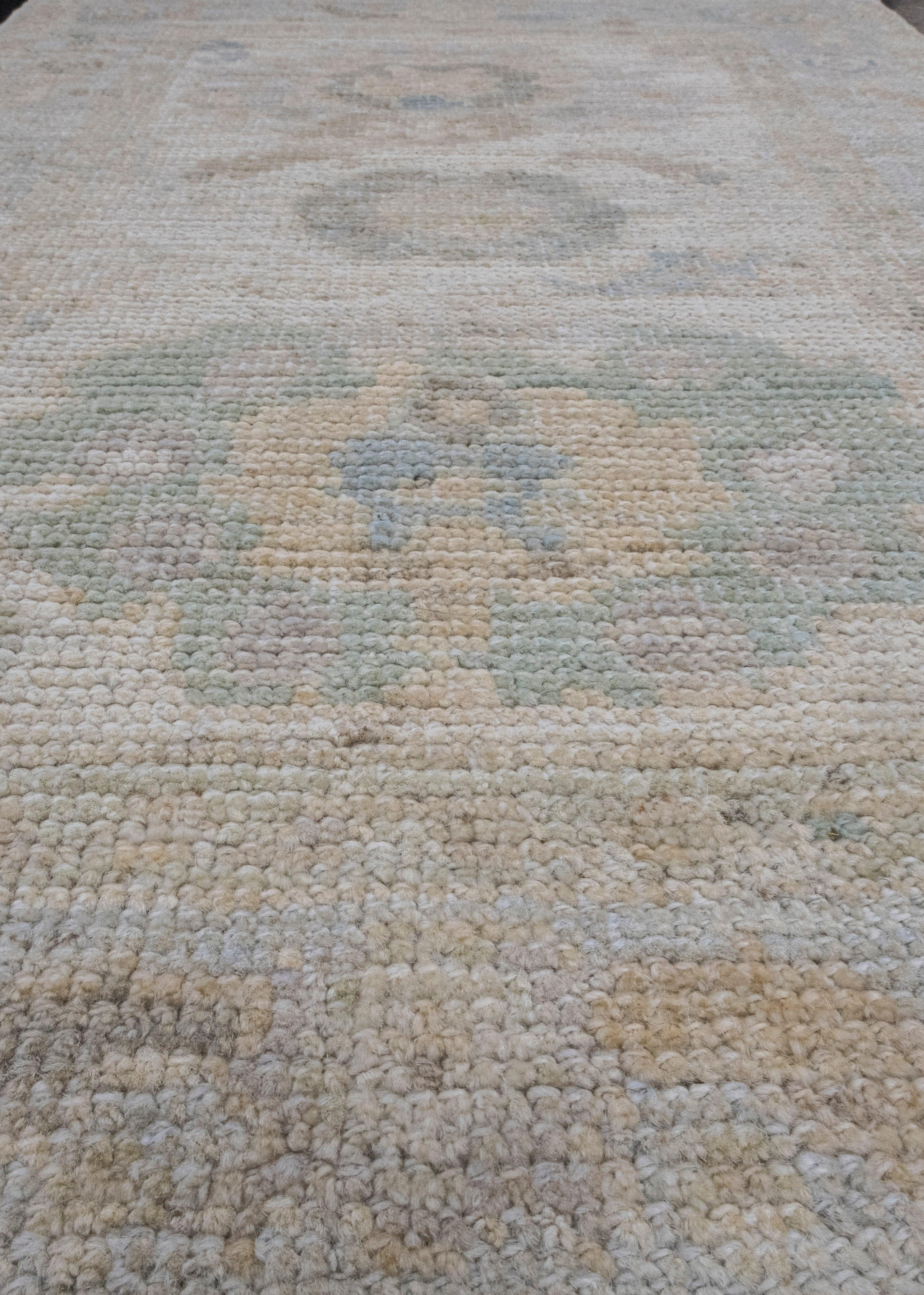 Turkish Oushak Rug 2' x 3' #16370 For Sale 1
