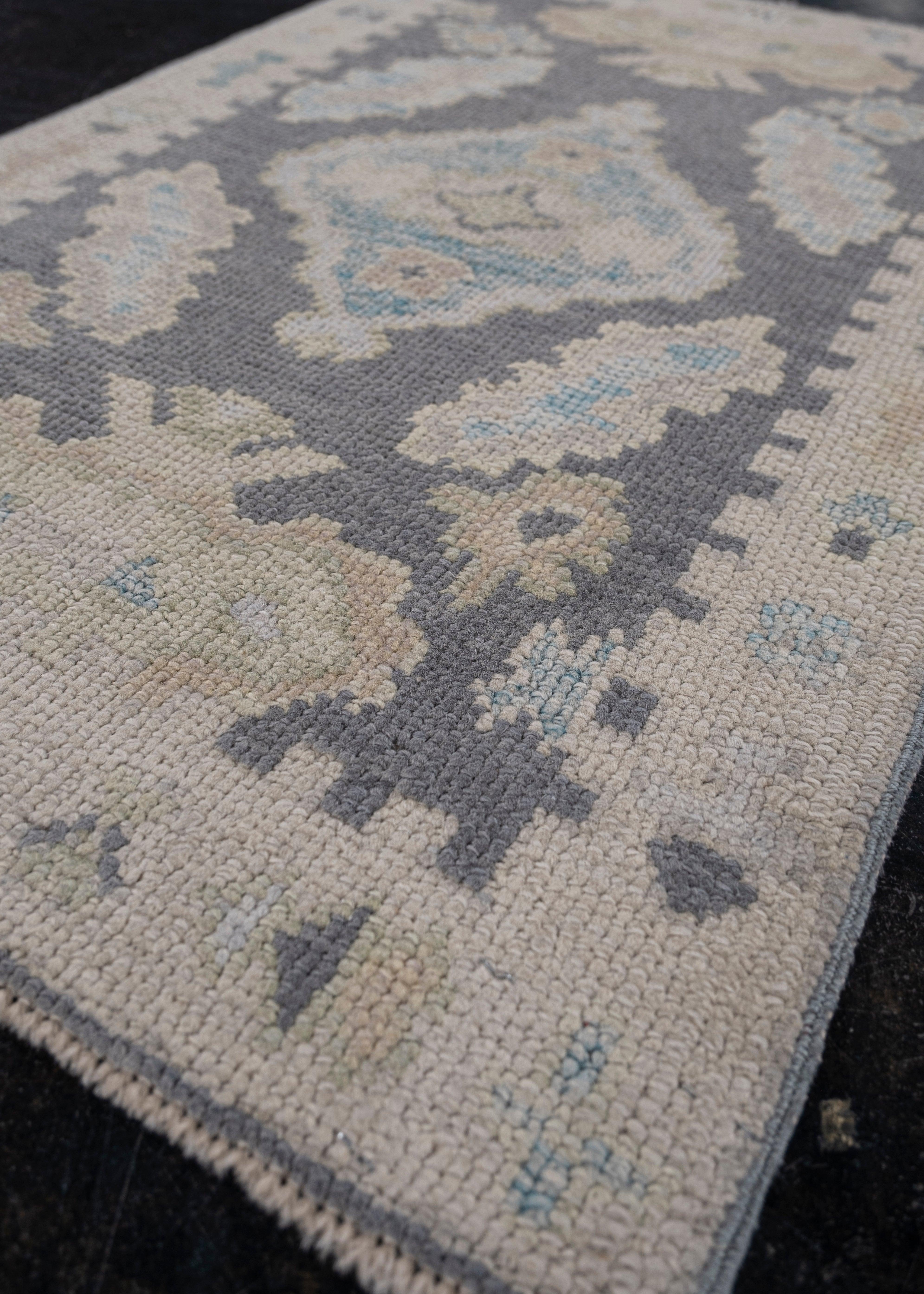 Turco Tappeto Oushak turco 2' x 3'1