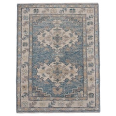 Alfombra turca Oushak 2'1" x 2'8" #11503
