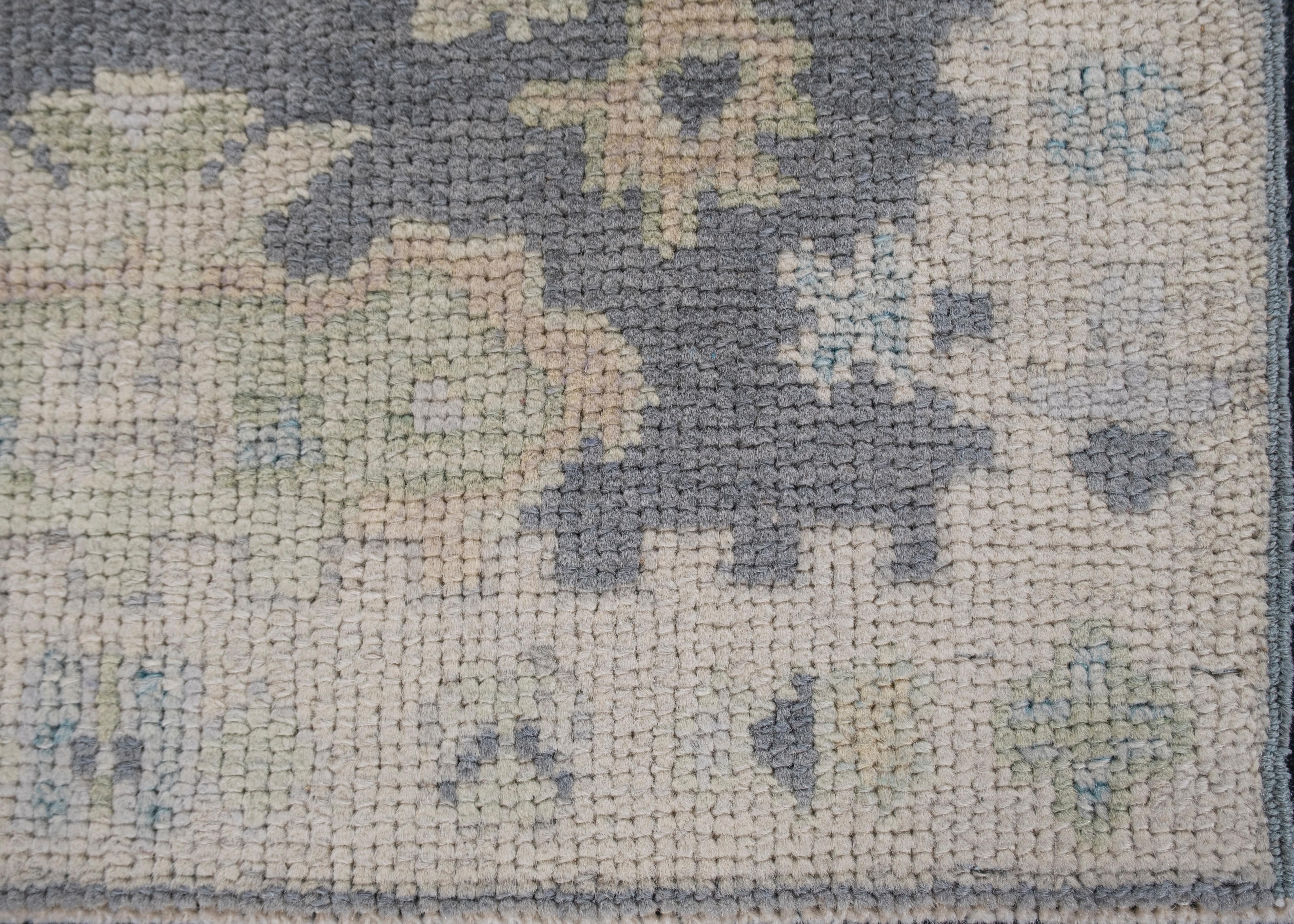 XXIe siècle et contemporain Tapis turc Oushak 2'1