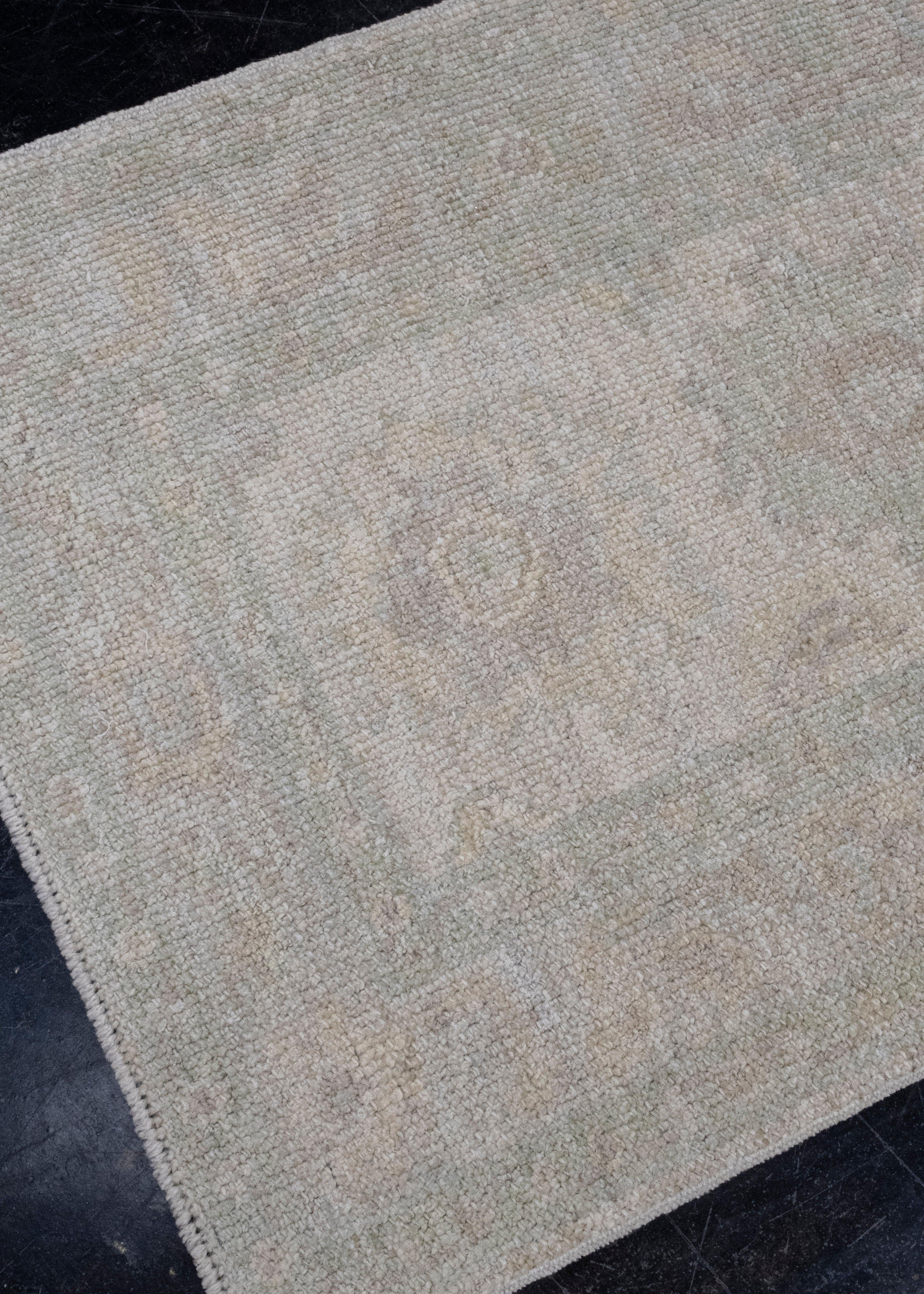 Turkish Oushak Rug 2'1