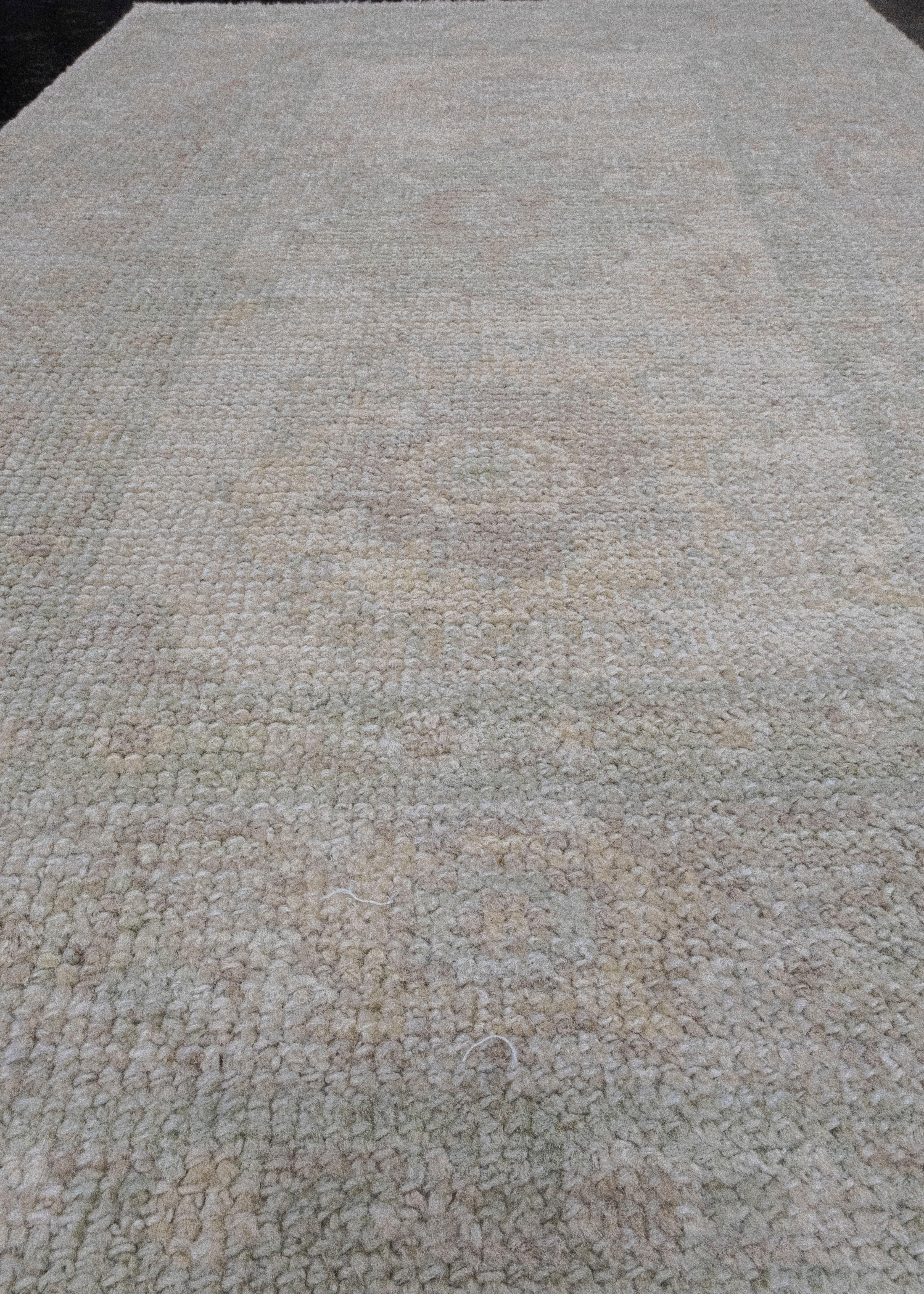 Turkish Oushak Rug 2'1