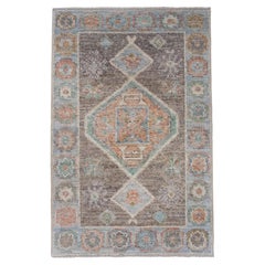 Türkischer Oushak-Teppich 2'1" x 3'2" #16342