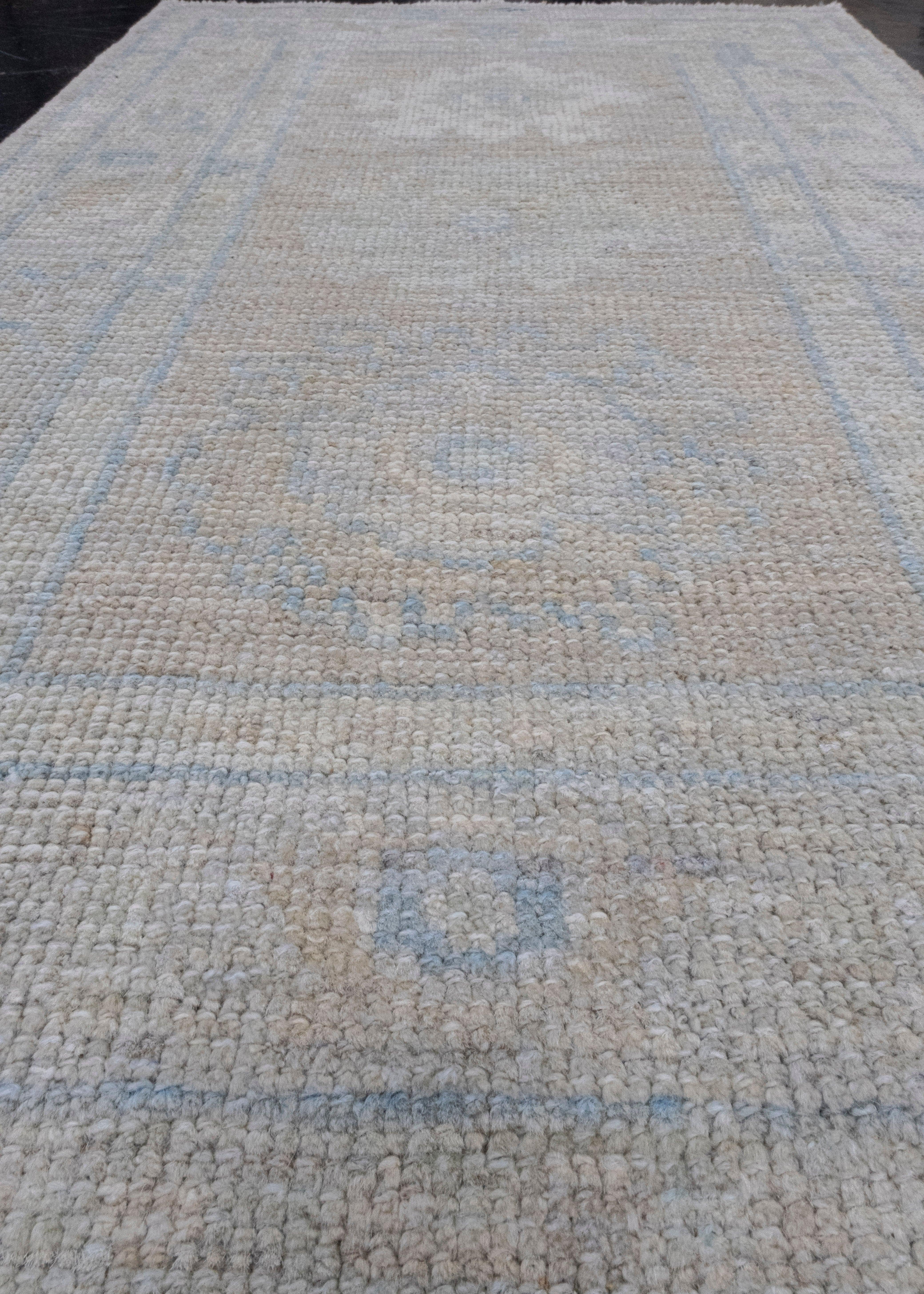 Türkischer Oushak-Teppich 2'1