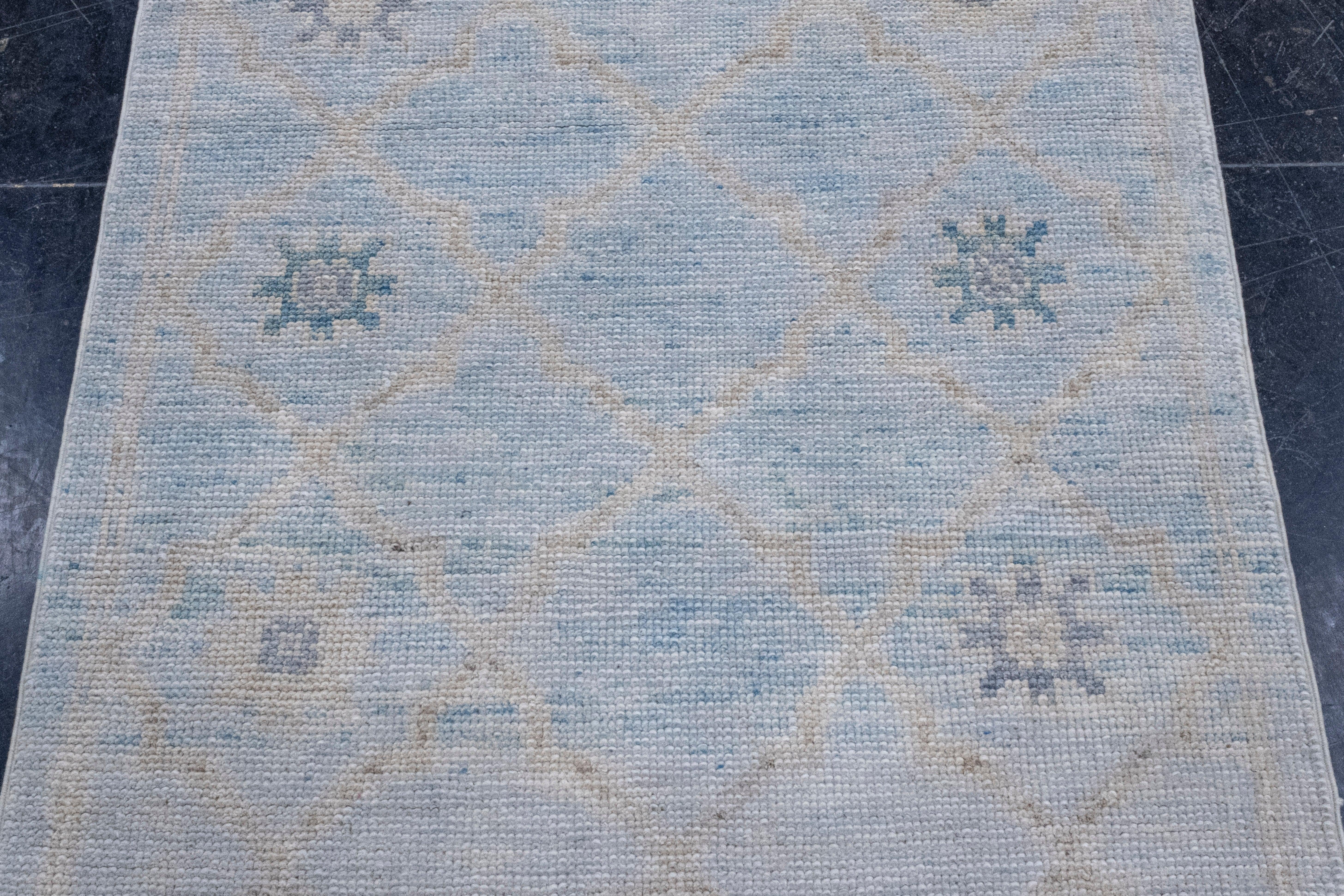 Contemporary Turkish Oushak Rug 2'10