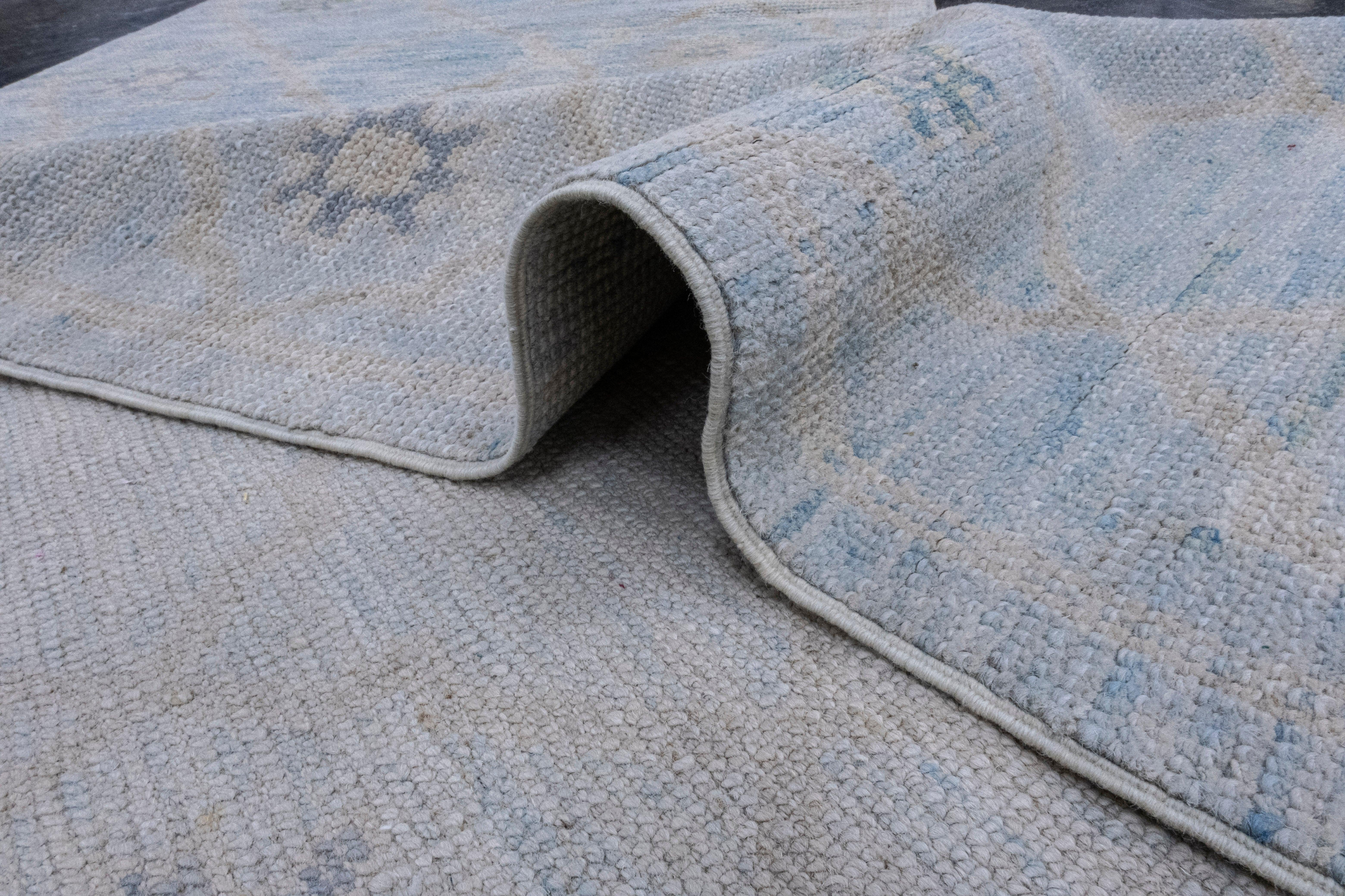 Turkish Oushak Rug 2'10