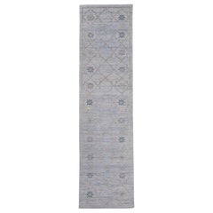 Tappeto Oushak turco 2'10" x 10'7" #16929