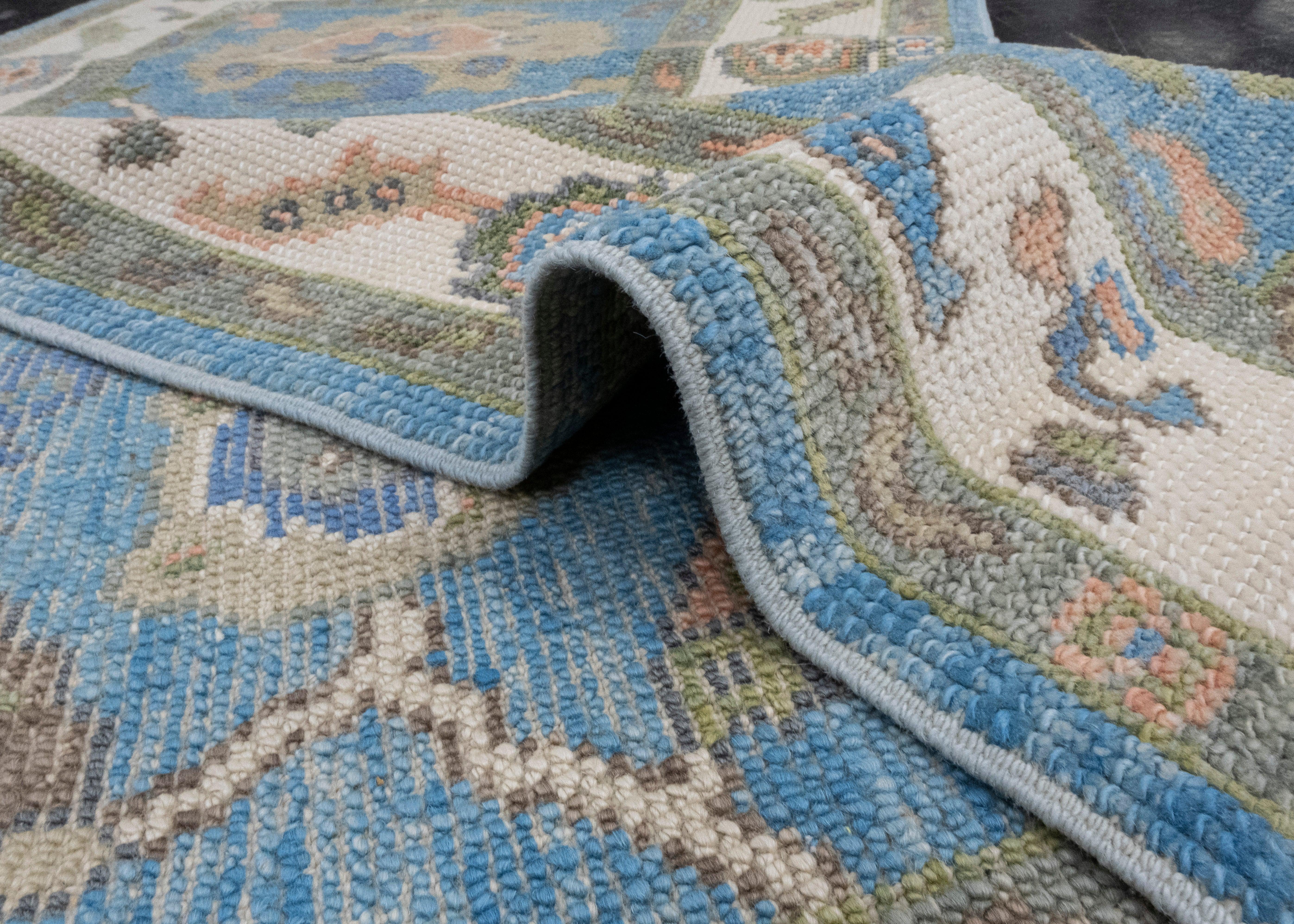 Turkish Oushak Rug 2'10