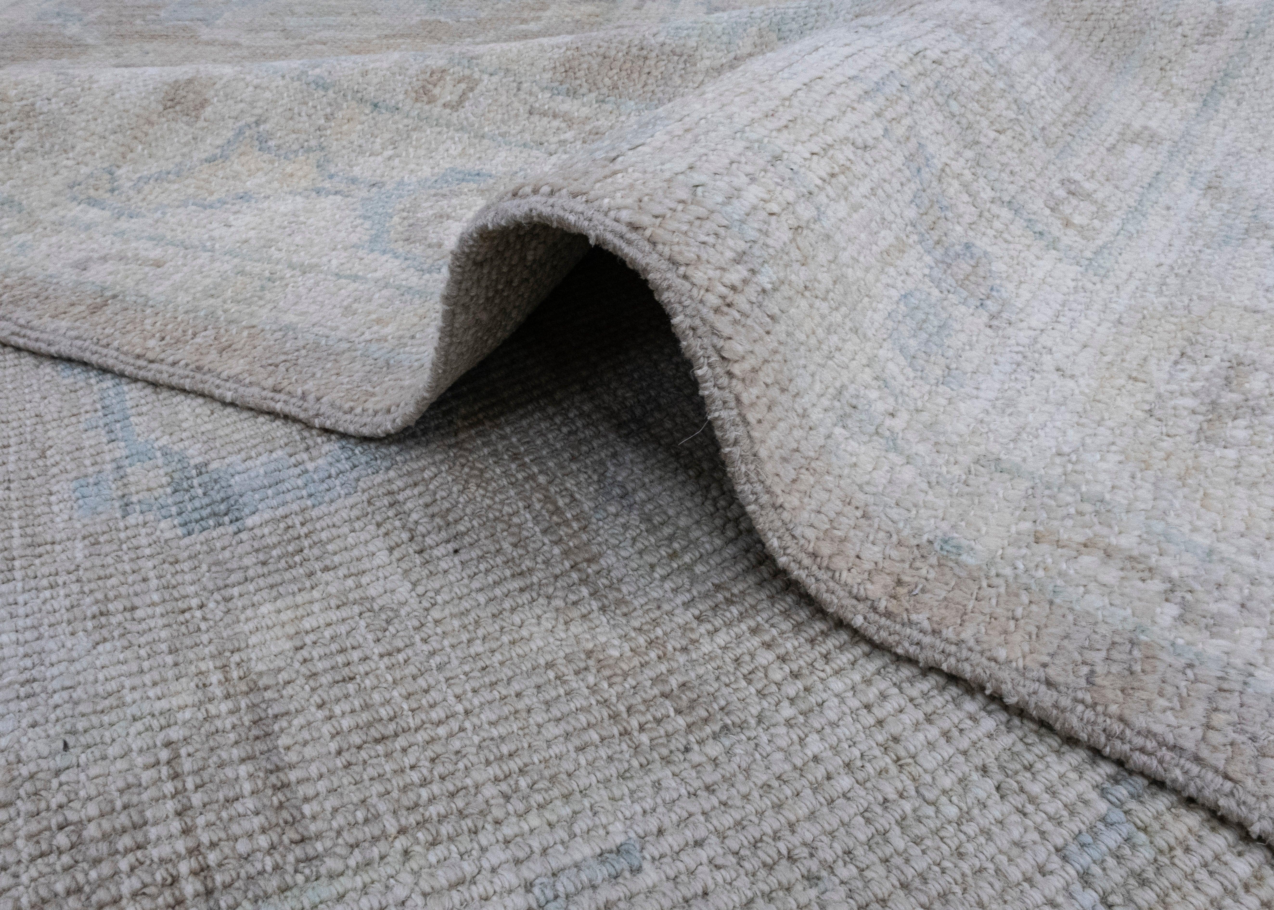 Turkish Oushak Rug 2'10