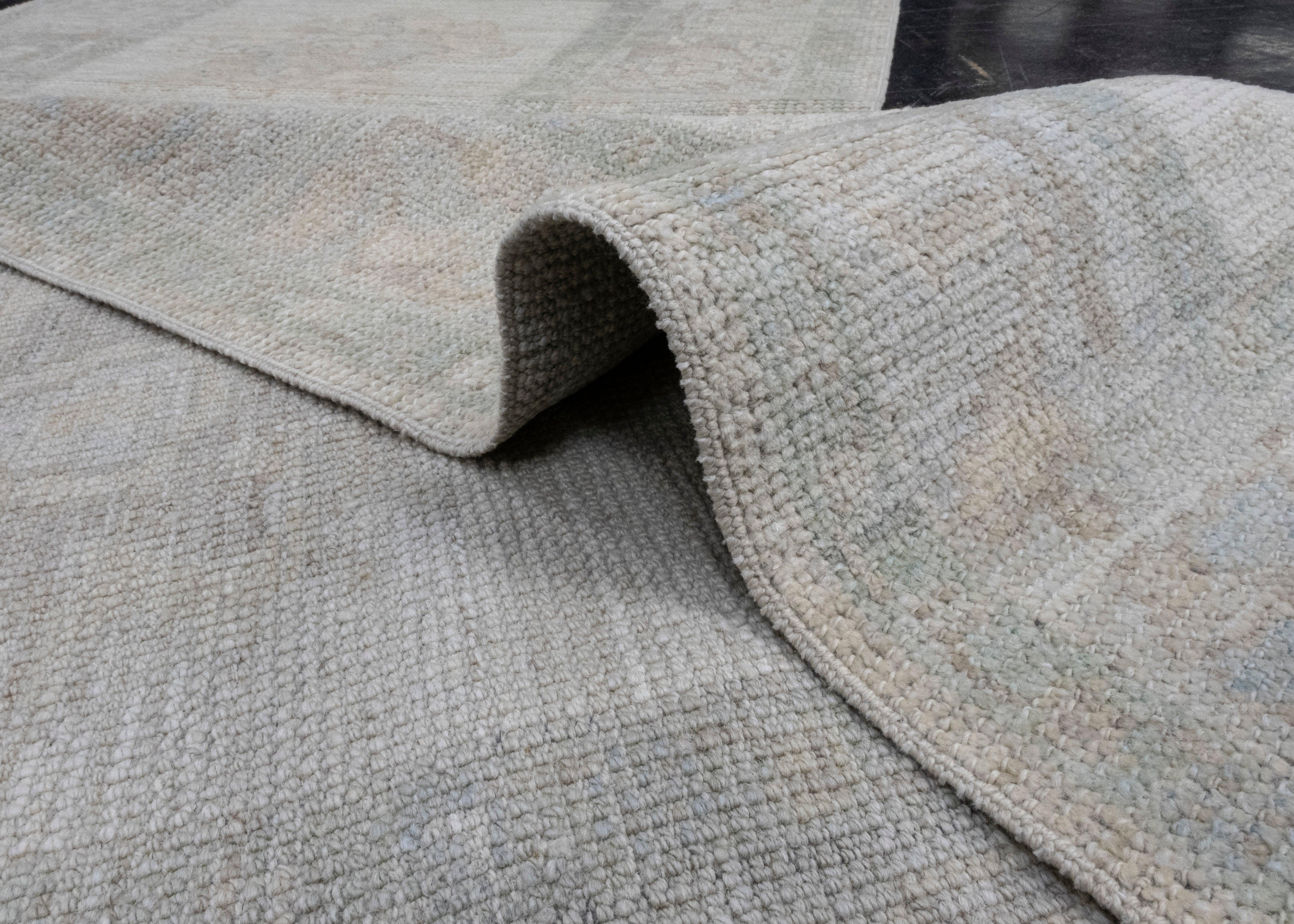 Turkish Oushak Rug 2'10