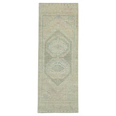 Turkish Oushak Rug 2'10"x 7'9" #19462