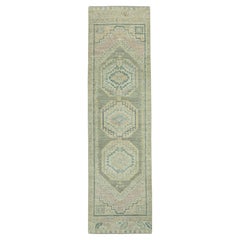 Turkish Oushak Rug 2'11" x 10'3" #19249