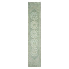 Turkish Oushak Rug 2'11" x 15' #19409