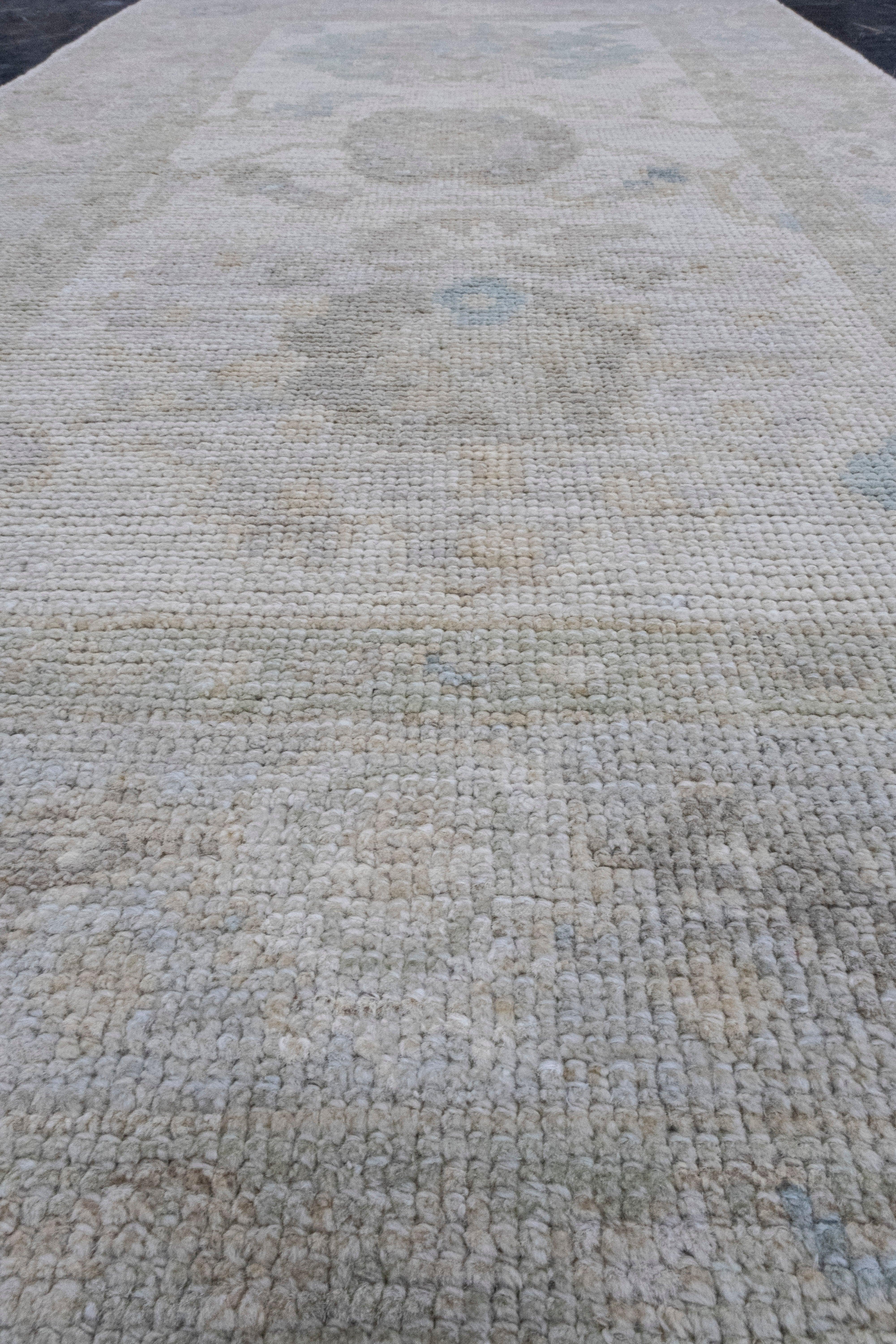 Contemporary Turkish Oushak Rug 2'11