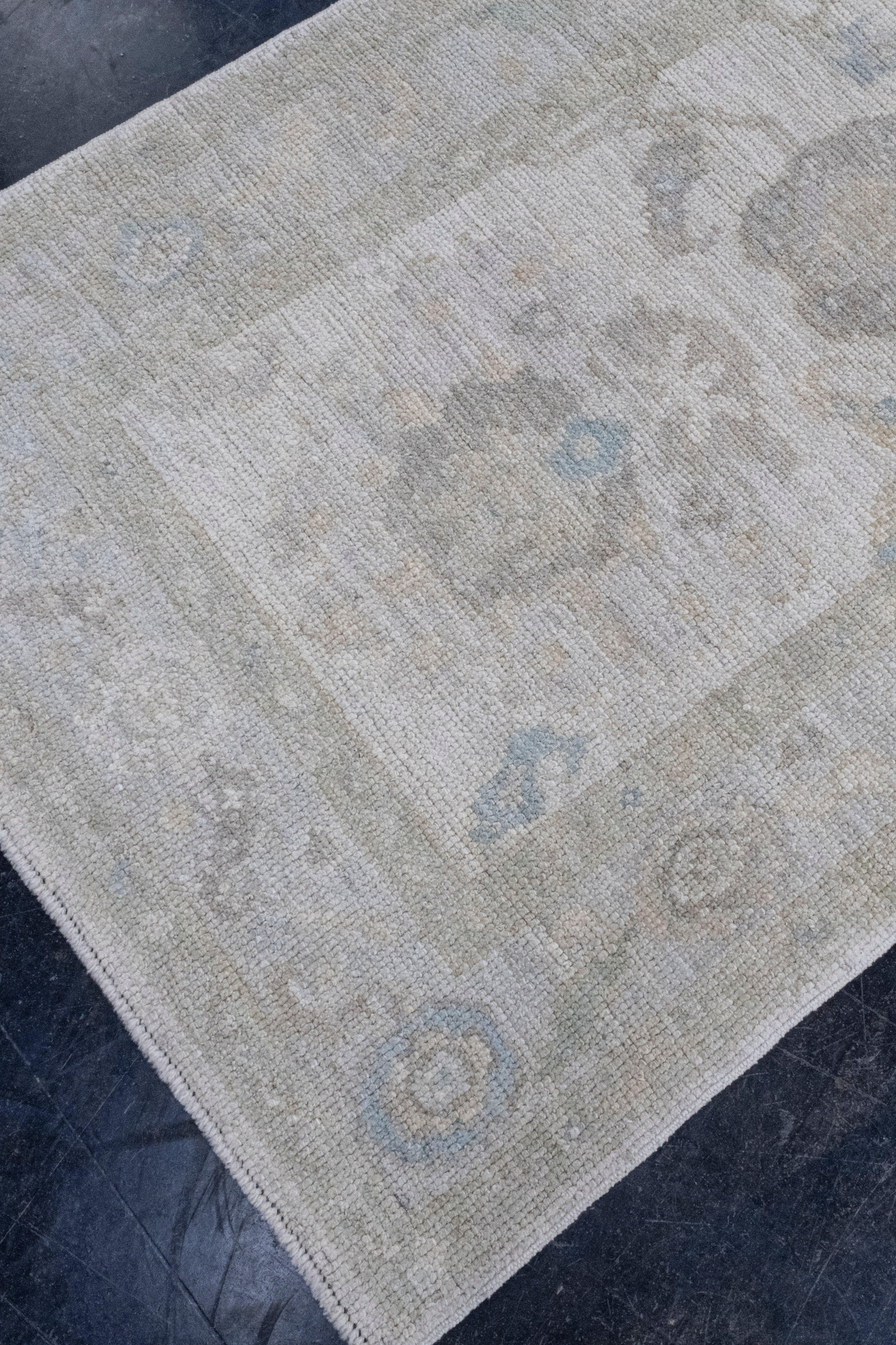 Turkish Oushak Rug 2'11