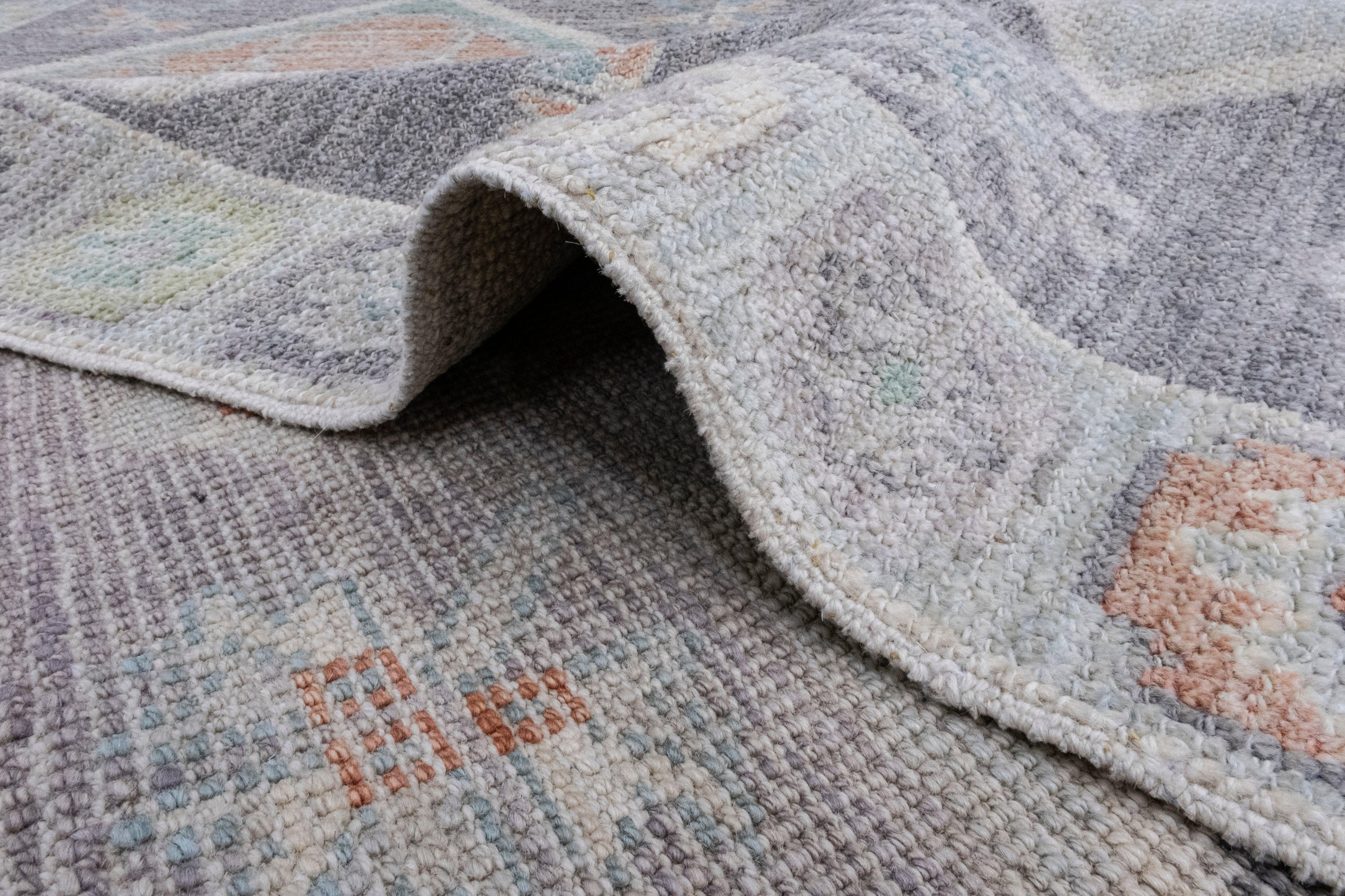 Turkish Oushak Rug 2'11