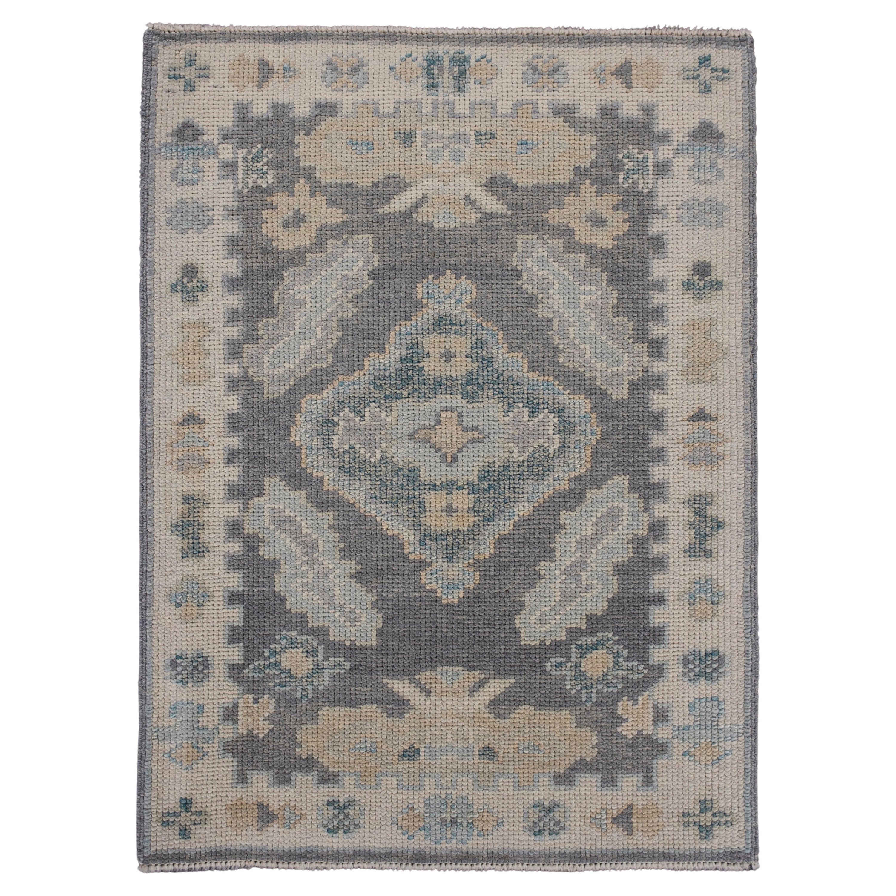 Türkischer Oushak-Teppich 2'2" x 2'11" #11485