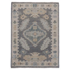Alfombra turca Oushak 2'2" x 2'11" #11485