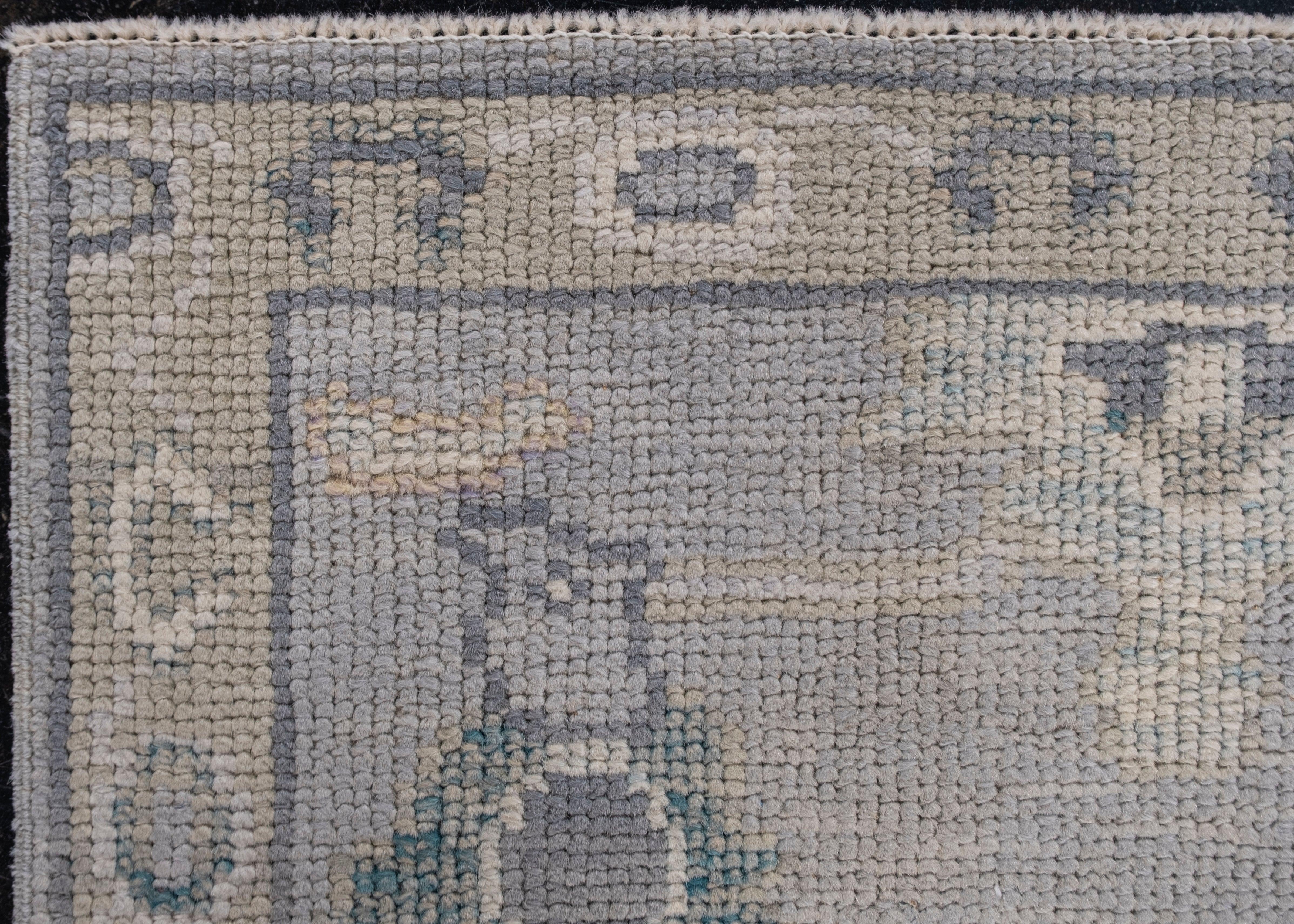 Turkish Oushak Rug 2'2