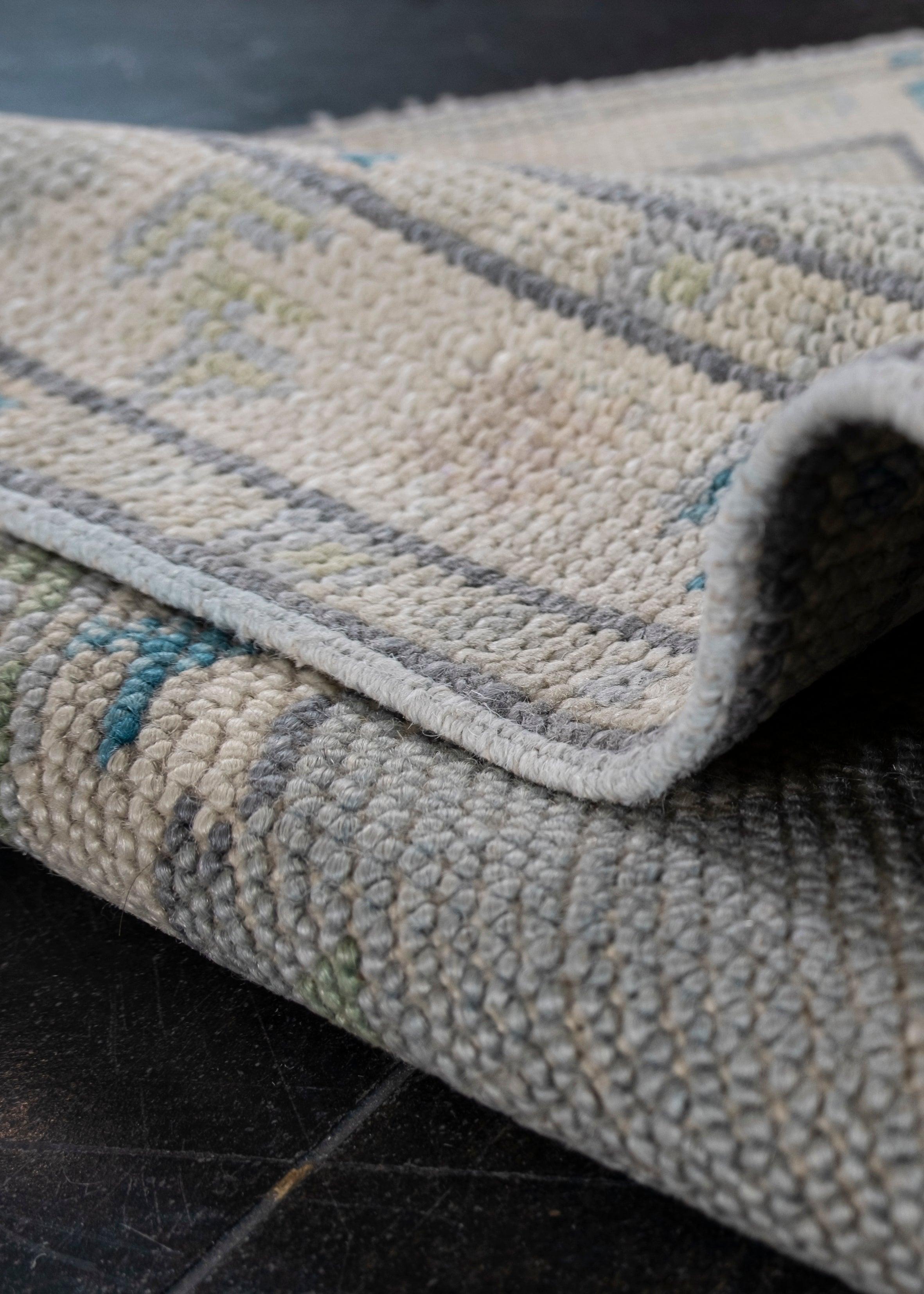 Contemporary Turkish Oushak Rug 2'2