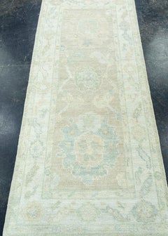 Turkish Oushak Rug 2'2" x 5'2" #19843