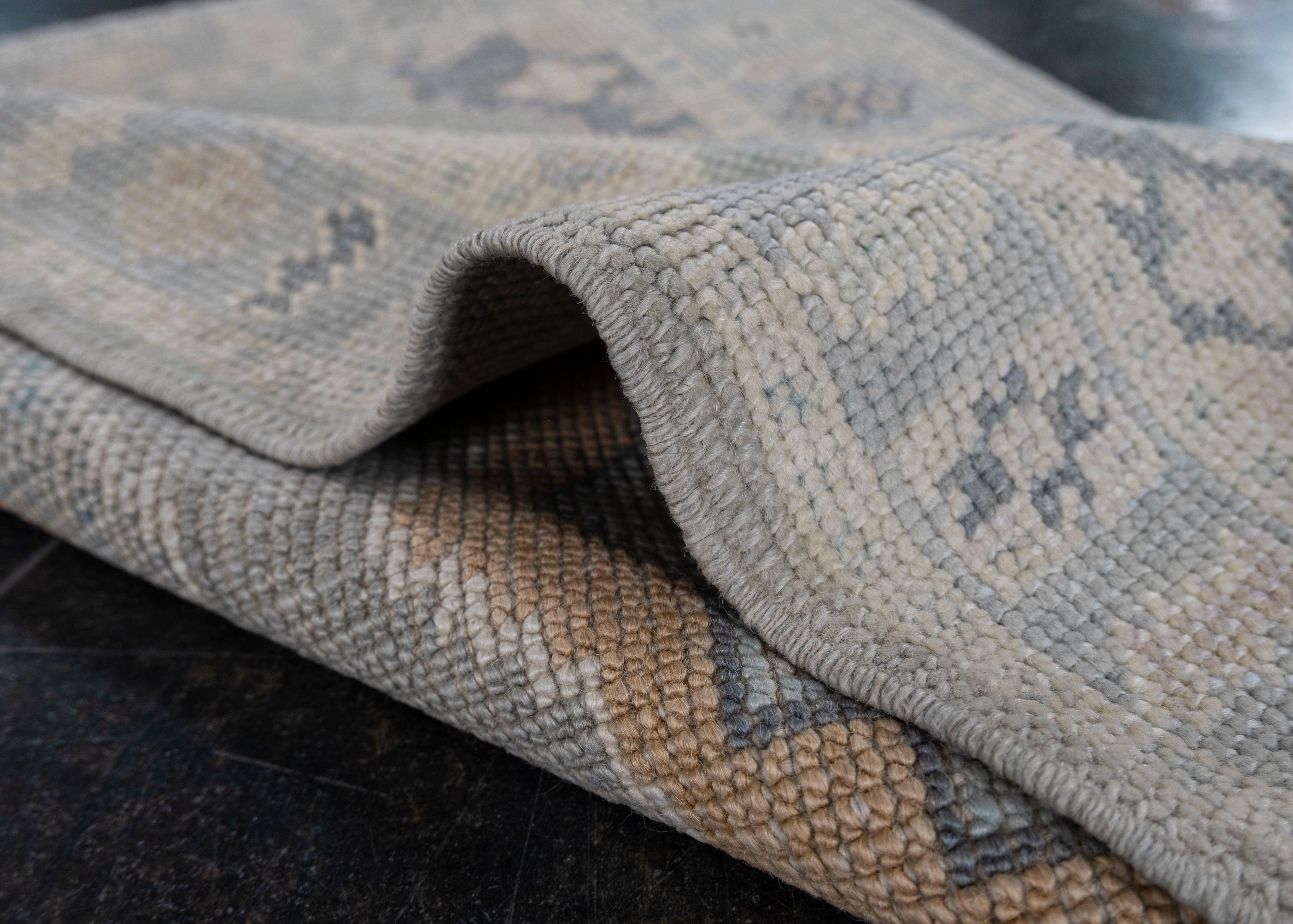 Turkish Oushak Rug 2'3