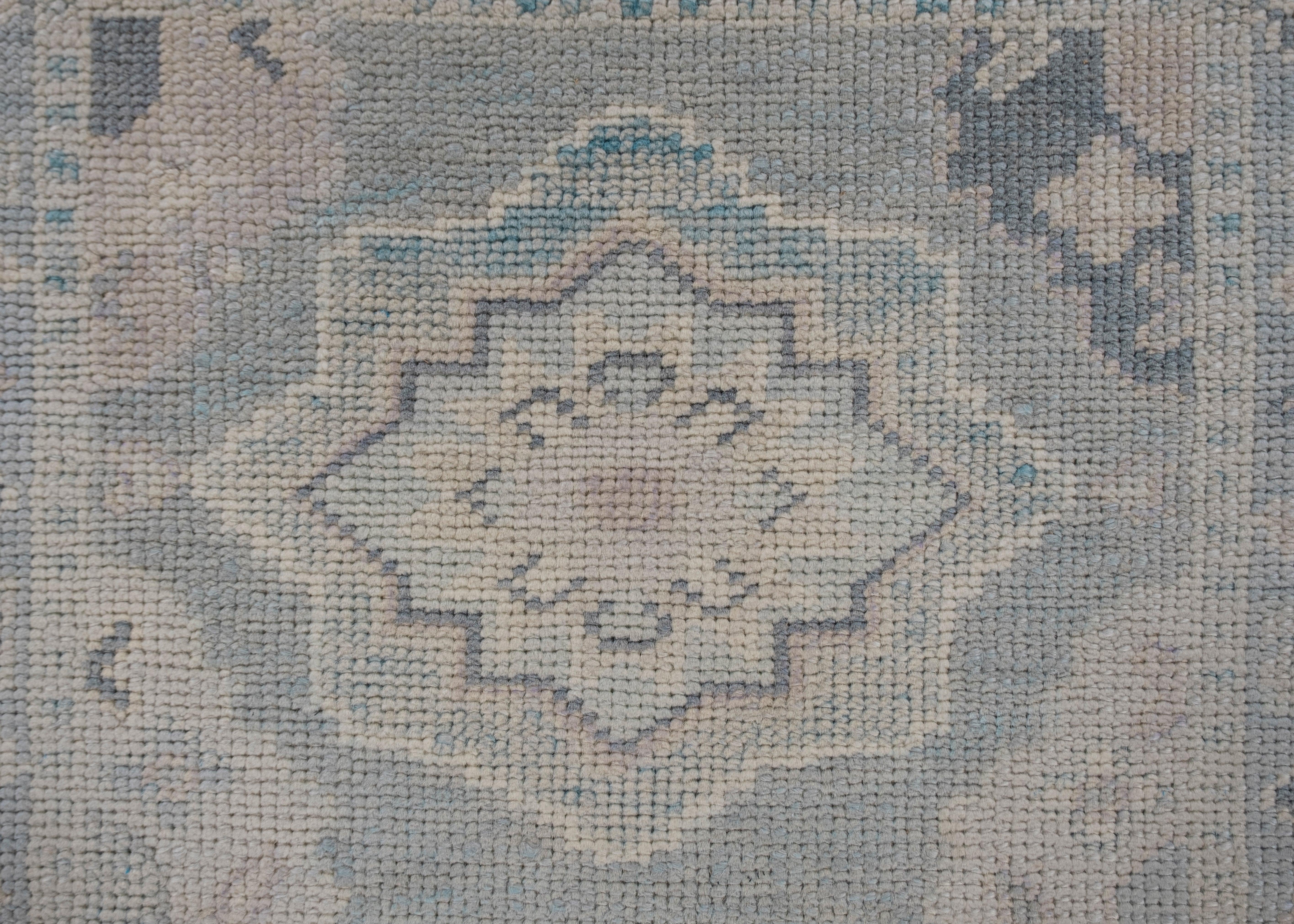 Contemporary Turkish Oushak Rug 2'3