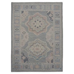 Turkish Oushak Rug 2'3" x 2'11" #11880