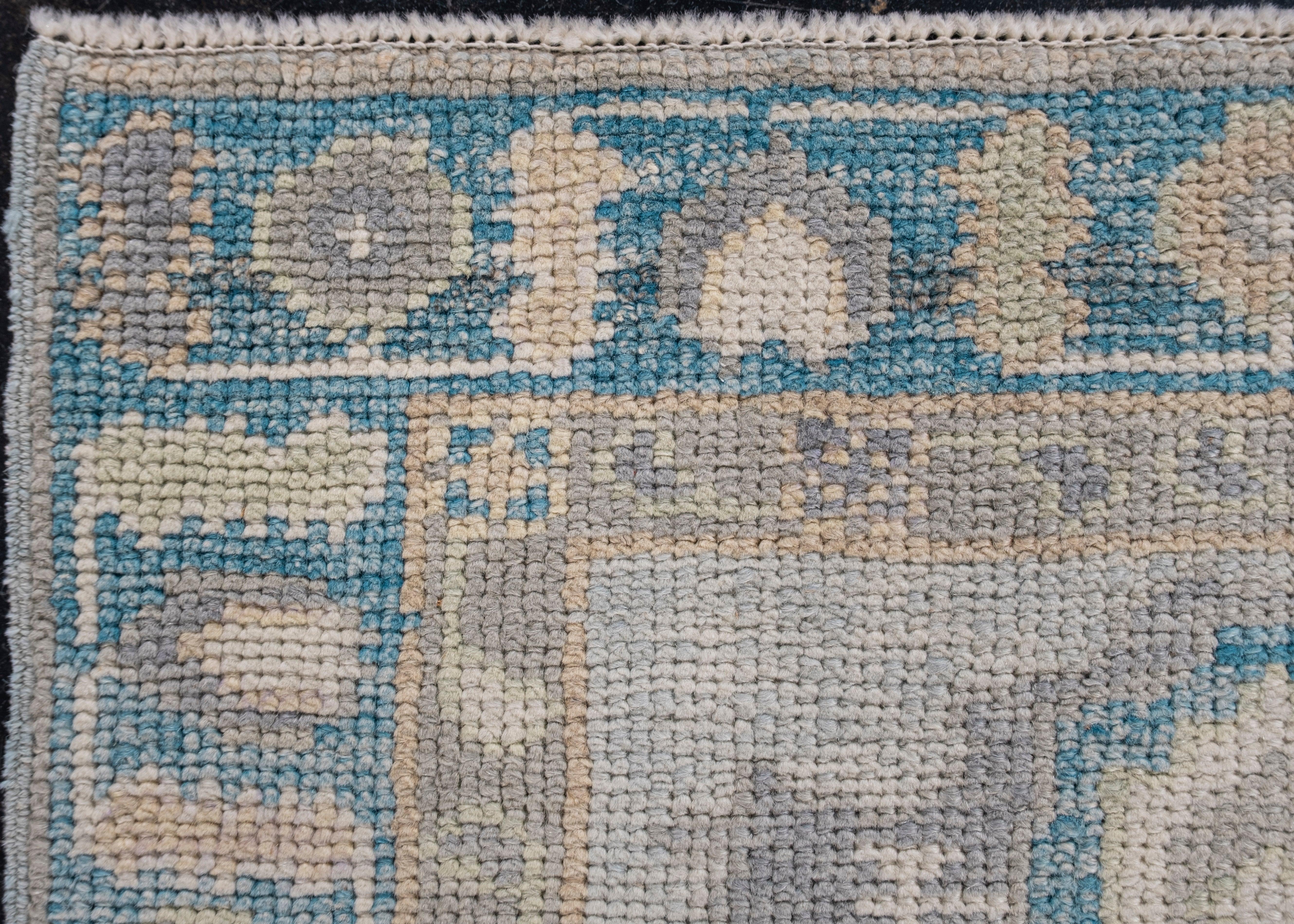 Turkish Oushak Rug 2'3