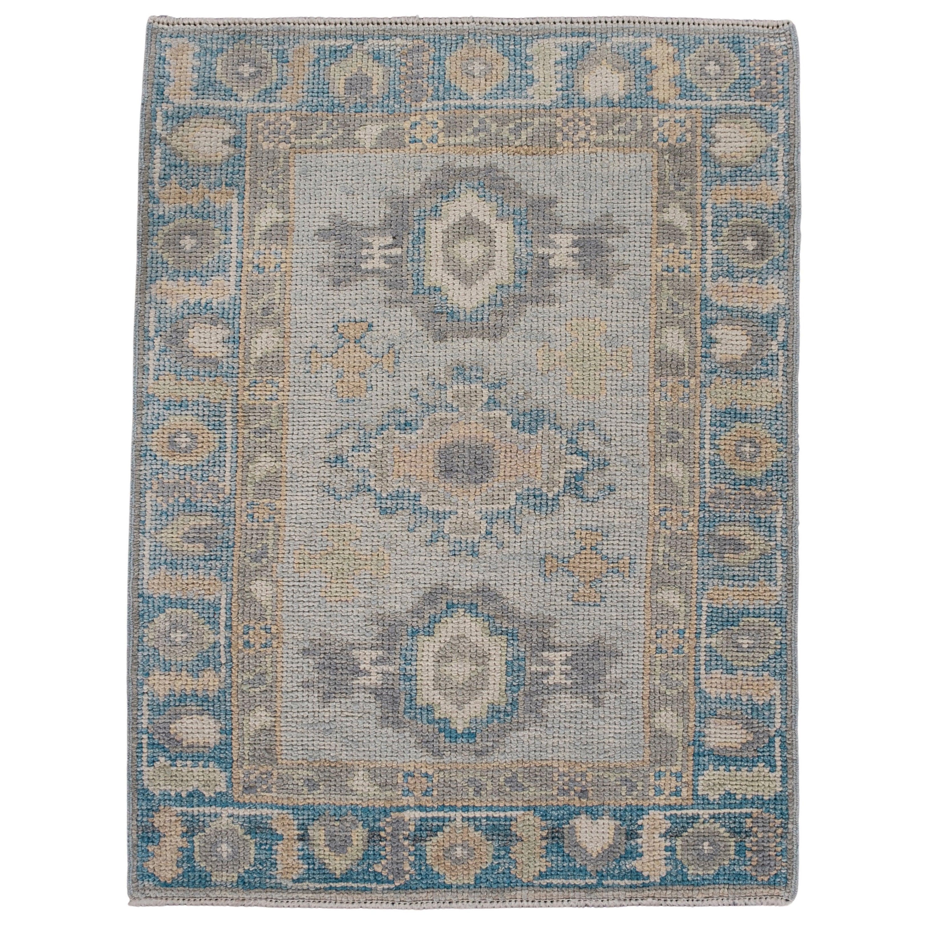 Turkish Oushak Rug 2'3" x 3' #11478