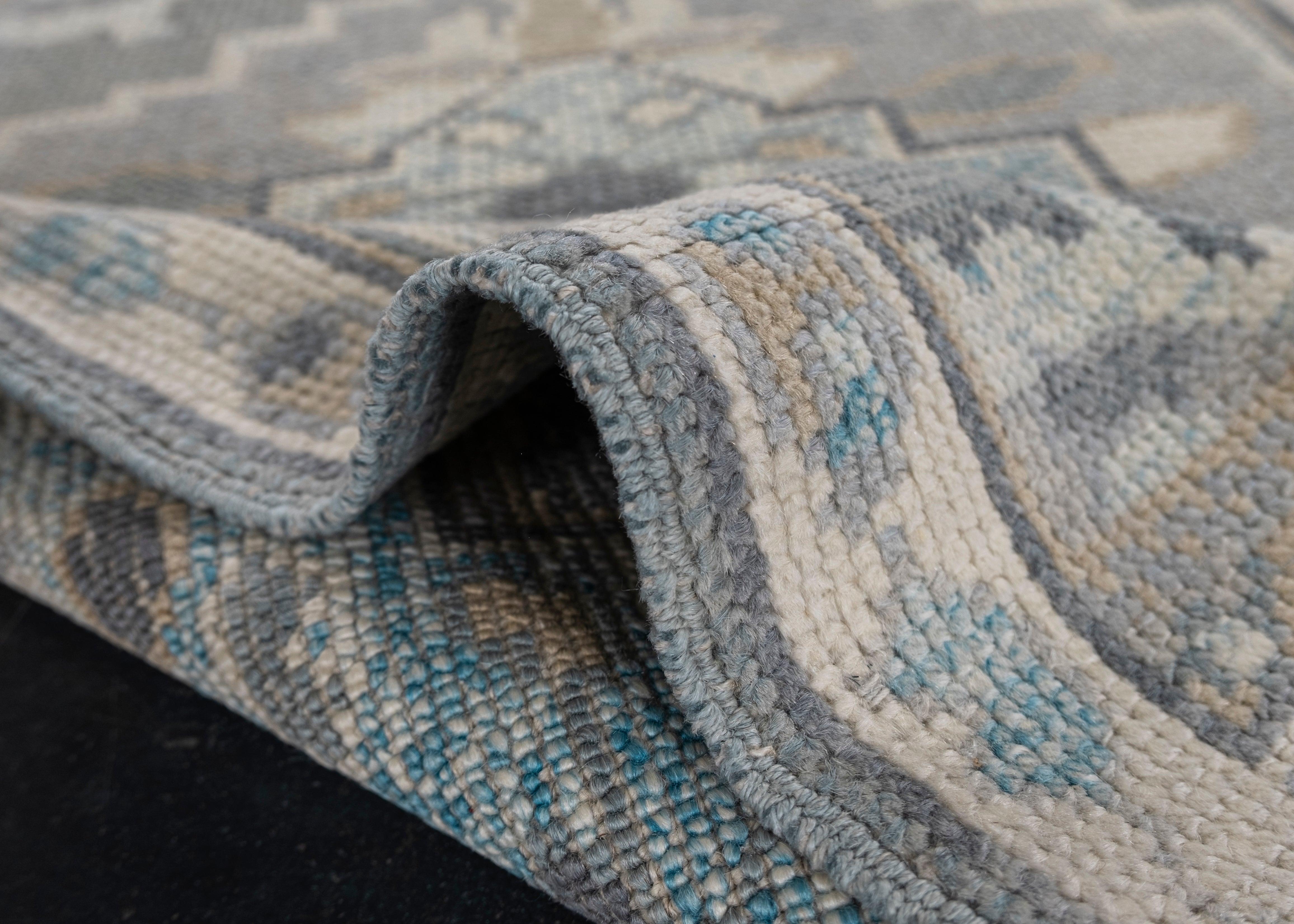 Turkish Oushak Rug 2'3