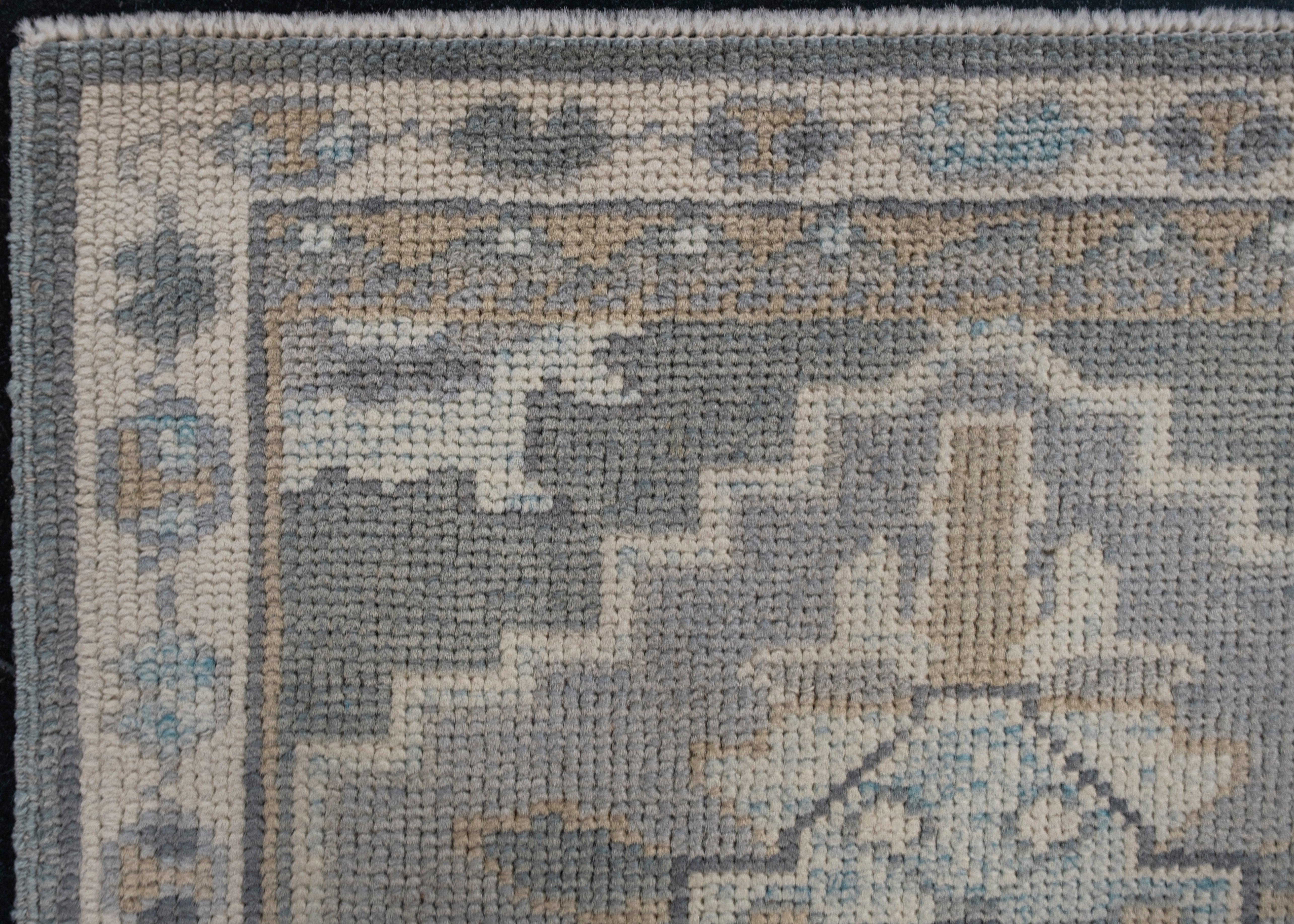 Contemporary Turkish Oushak Rug 2'3